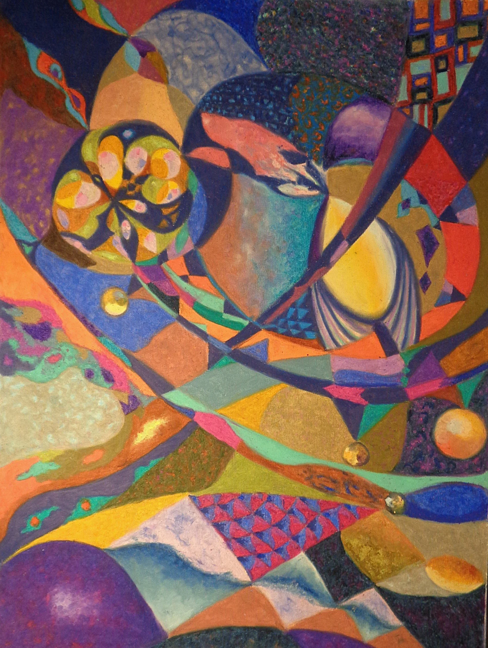 Terry Jackson - Saint Louis, Missouri - “No Title” 
Oil pastel on paper
24 × 18 in