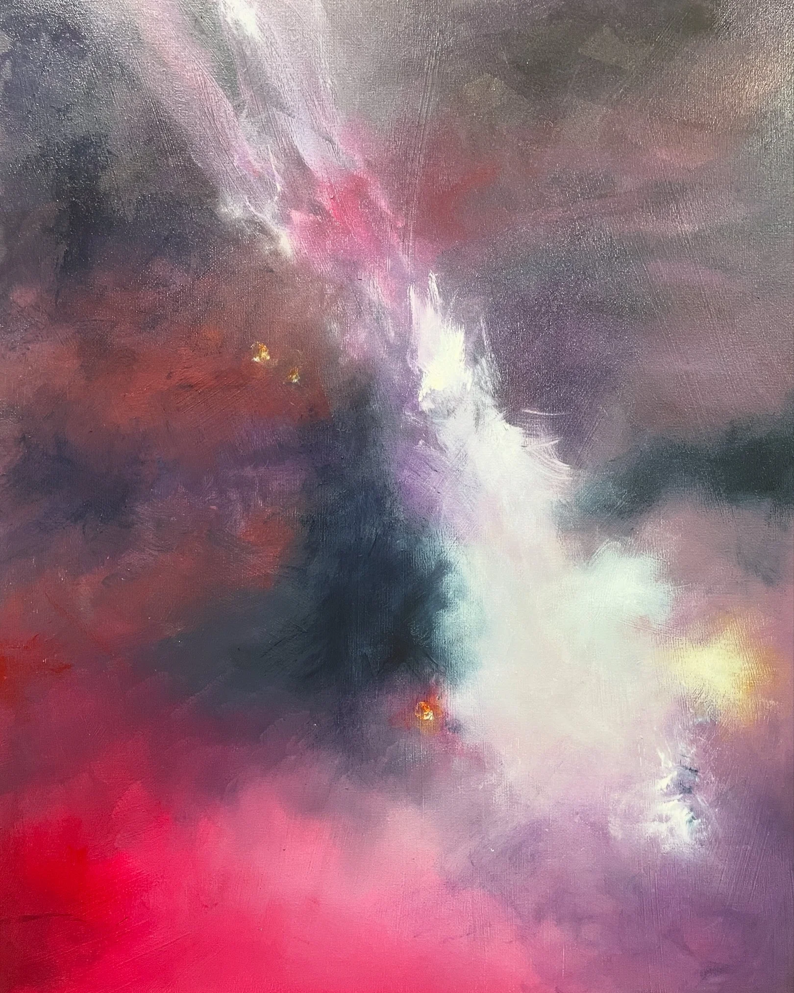 Catherine Renzi - 
Maryland.

"Star Struck" 
Oil on canvas
18 x 24 in