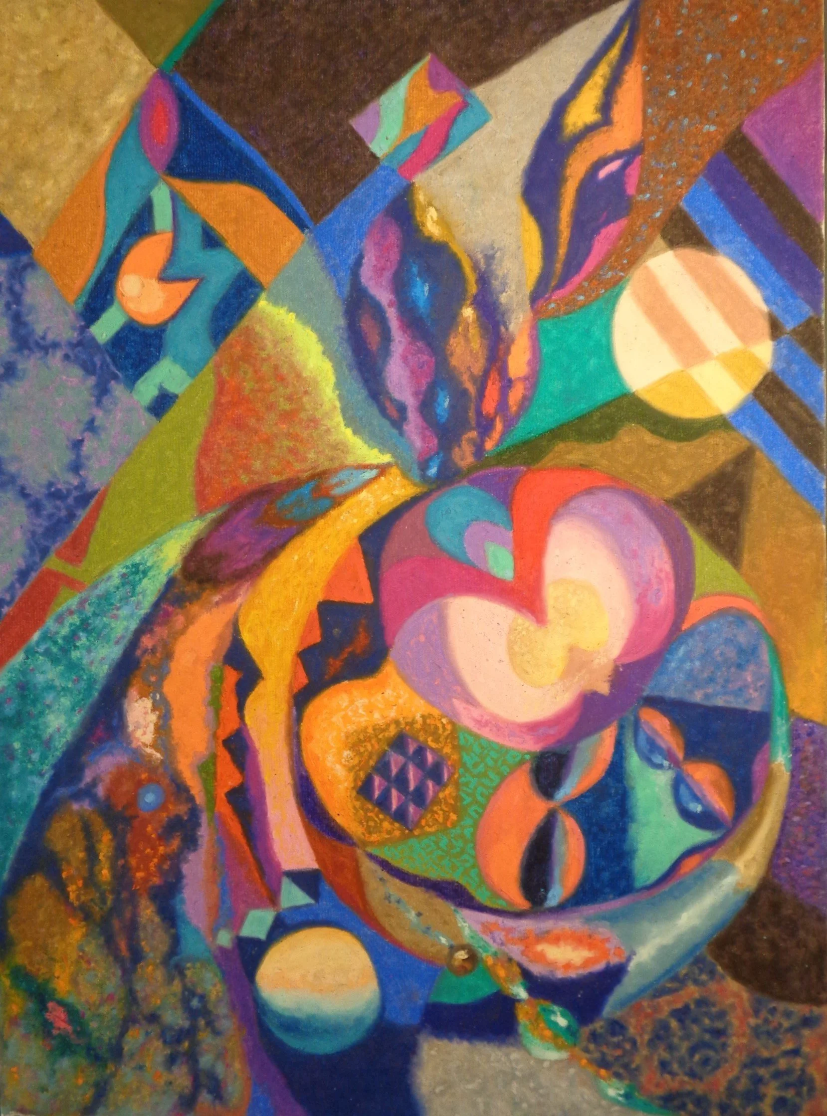 Terry Jackson - Saint Louis, Missouri - “No Title” 
Oil pastel on paper
24 × 18 in