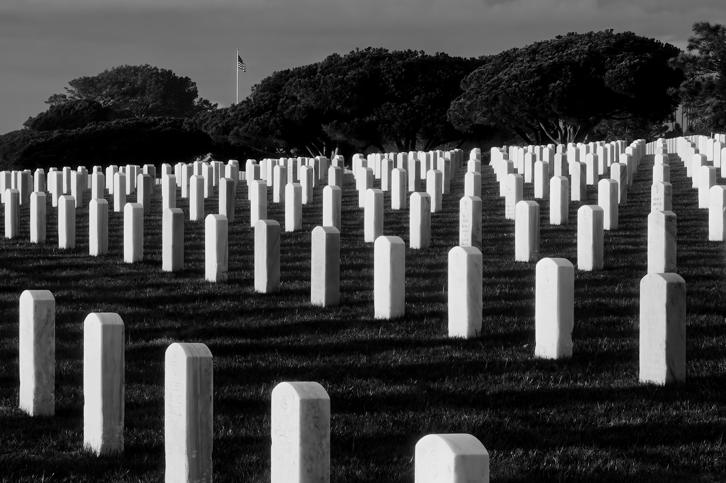 “War Heroes at Peace,” 18 x 12 in, photography, archival pigment print. 