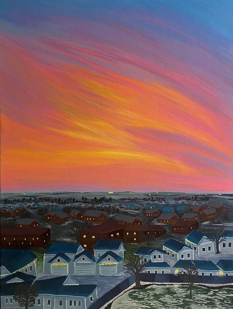 Iuliia Shapoval
California
“Evening Settles In”
Acrylic on canvas
24 x 18 in