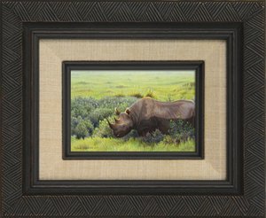 Linda Rossin - 

Oak Ridge, New Jersey. "Survivor" 
Acrylic on Strathmore 500 Bristol
3 x 4.5 in