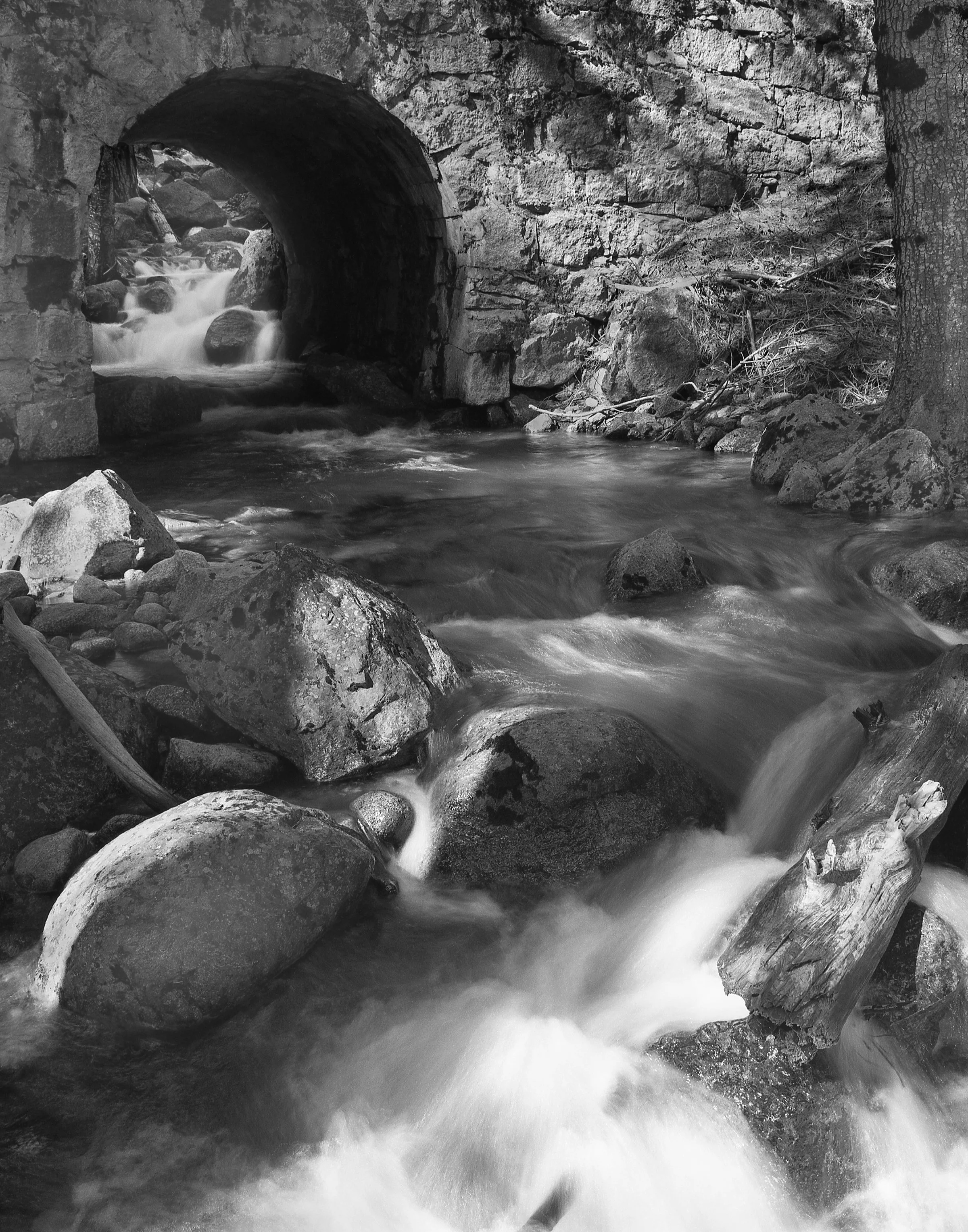 Greg Hubbard - 
Sacramento, California.
“Old Lincoln Hwy Stone Bridge”
Digital Print
10 x 12.7 in