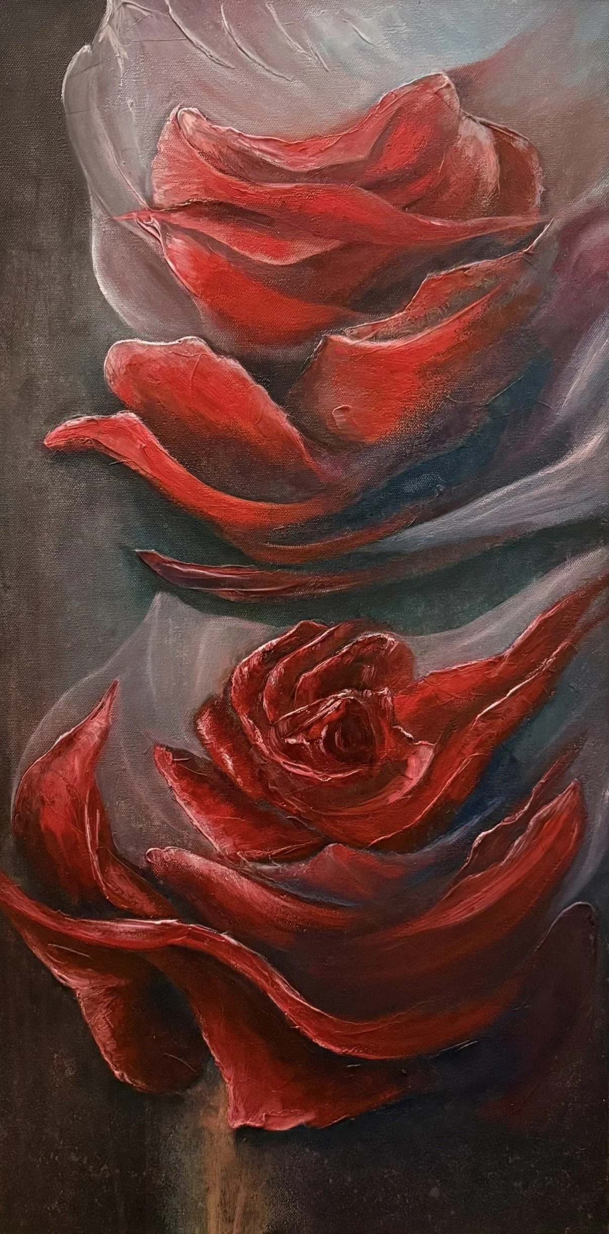 Lana Vladi
New York, New York

“Velvet Red,“ 2026
Mixed Media
15 x 30 in