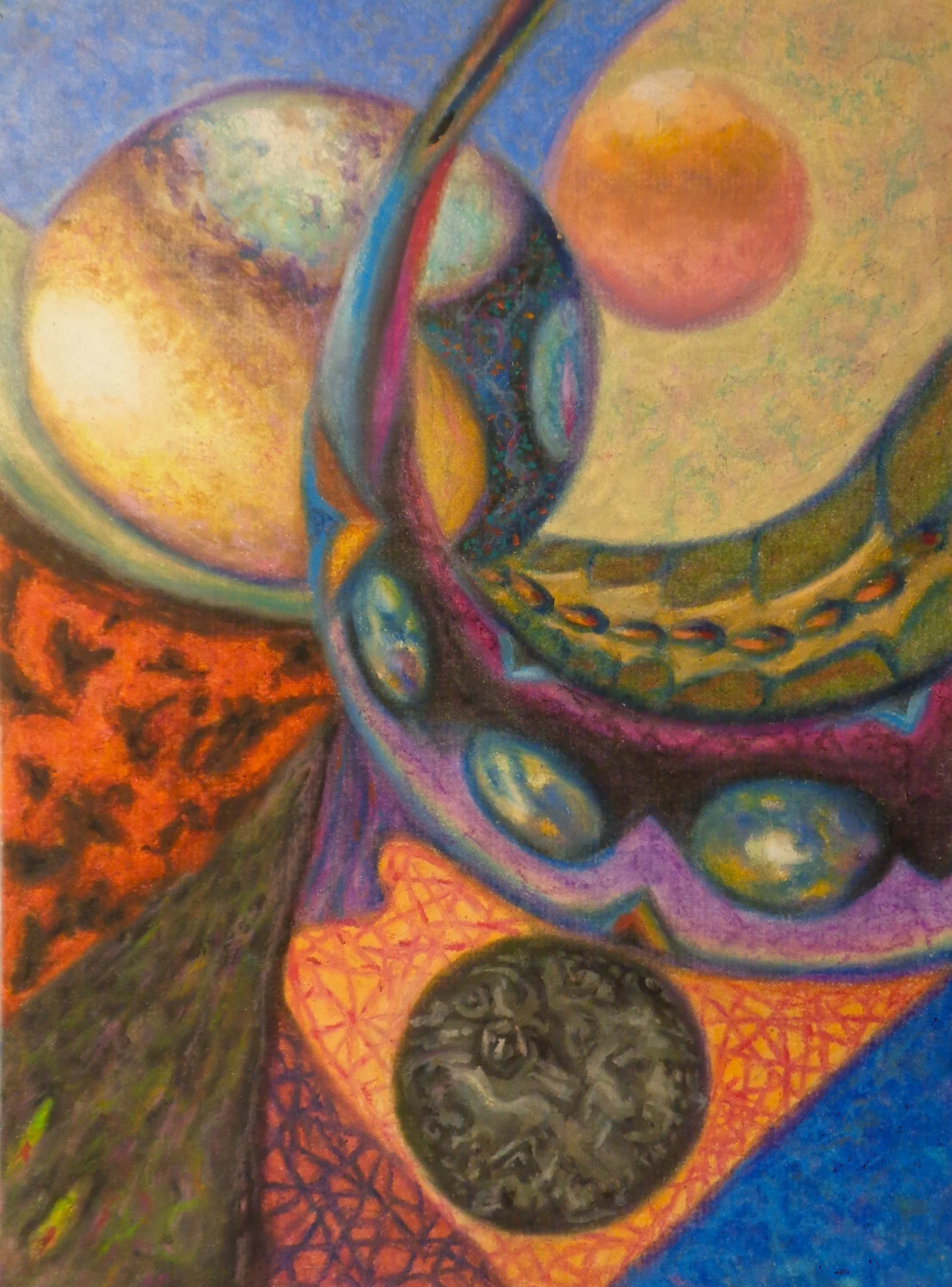 Terry Jackson - Saint Louis, Missouri - “No Title” 
Oil pastel on paper
9 × 12 in