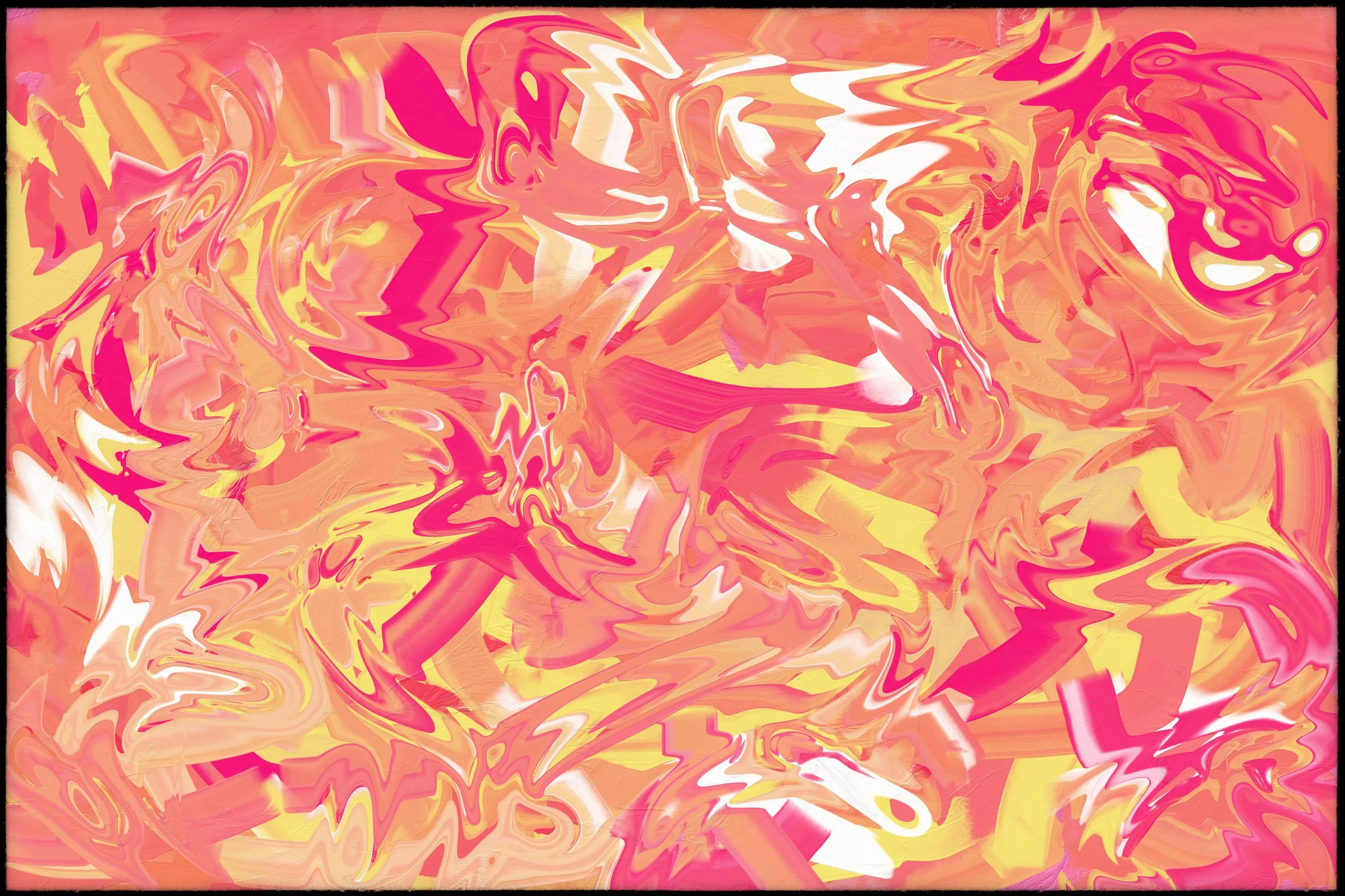 Sandra van de Pol - Netherlands - 

"Sweltering Summer," 2026
Digital painting on canvas
60 x 40 cm
