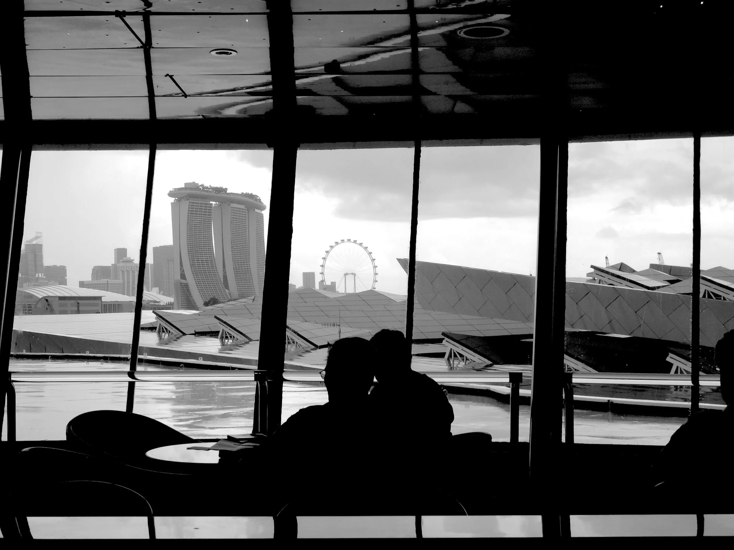 Karen Safer -
Playa del Rey, California. “As Singapore Goes By”
Archival Pigment Print
32 x 24 in