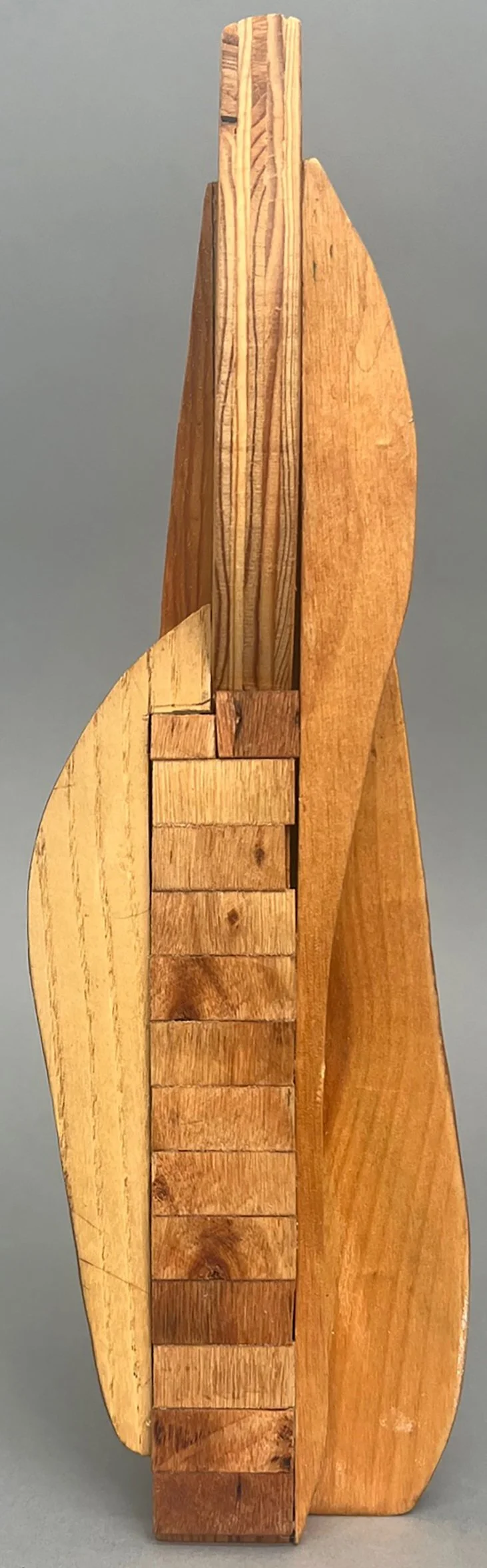 Lilian R Engel - New York, New York - "Confluence” 
Salvaged wood, assemblage
5.25 × 13.65 in