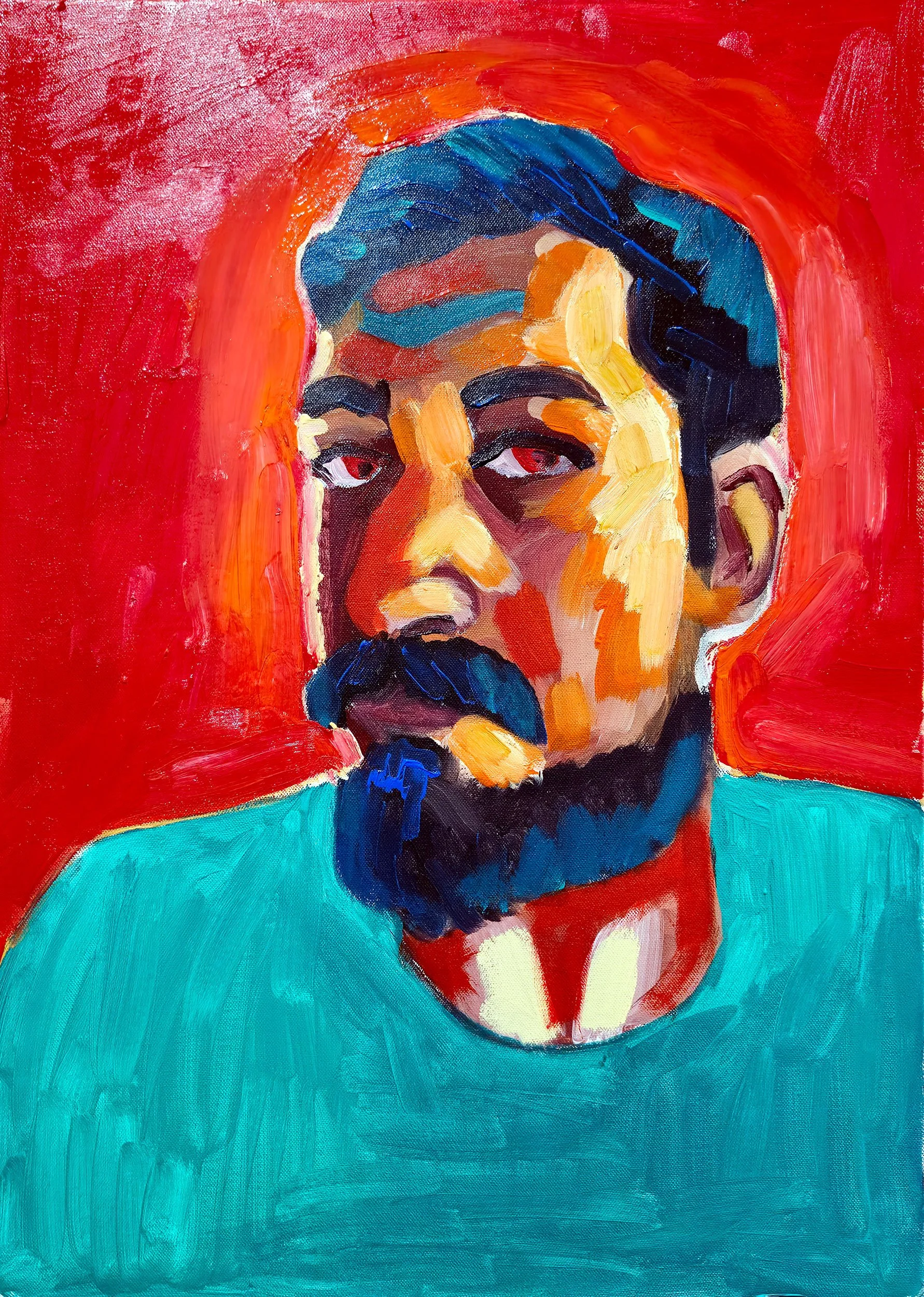 “WHO AM I?”, 2025 BY MOUSHEGH
KARAVARTANIAN
50 CM X 70 CM, ACRYLIC ON CANVAS
AVAILABLE FOR PURCHASE: $750
-
LOCATION: BEIRUT, LEBANON
HTTPS://WWW.KARAMOUSH.COM
