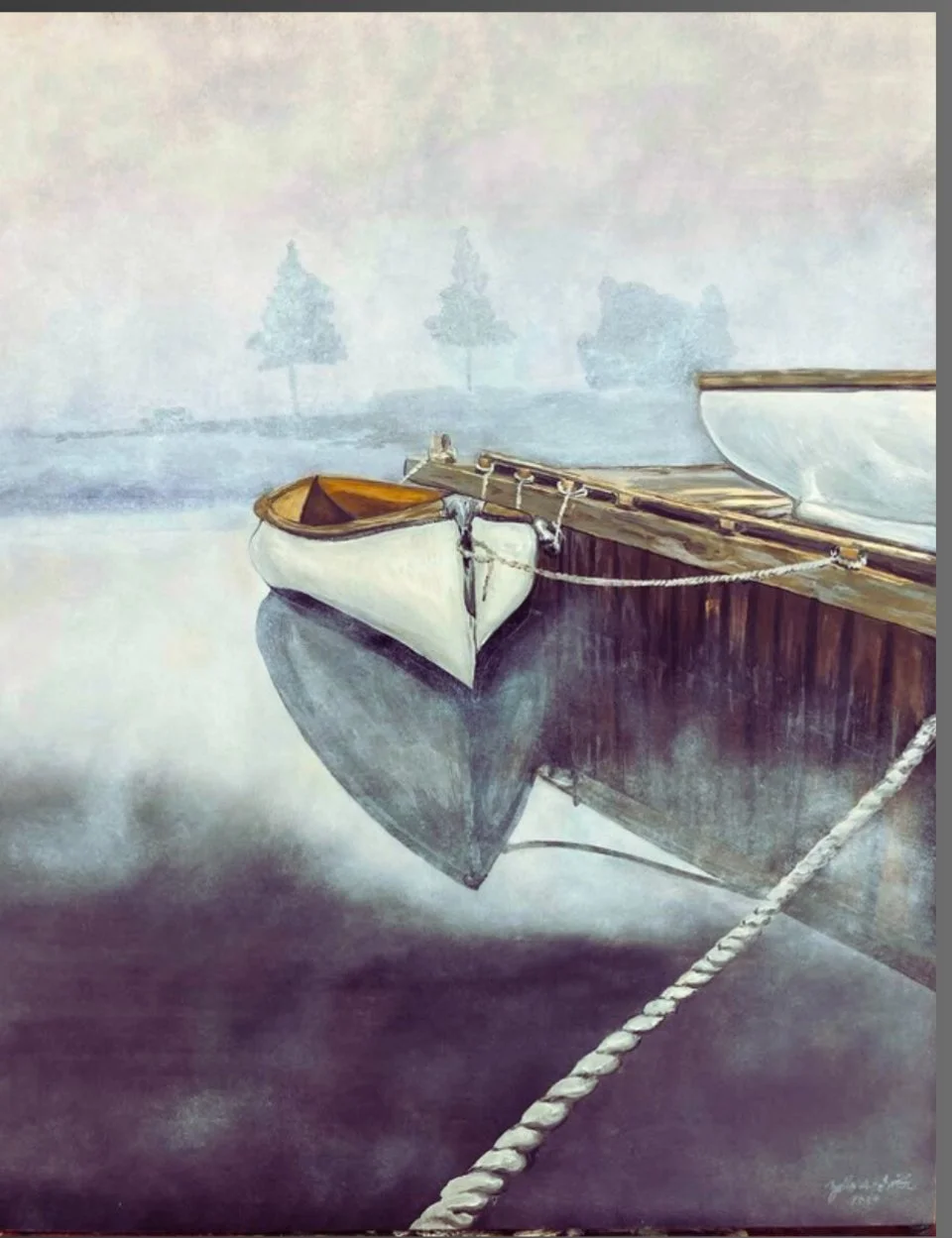 "Morning on the Bay" 51 cm x 77 cm, oil on canvas board