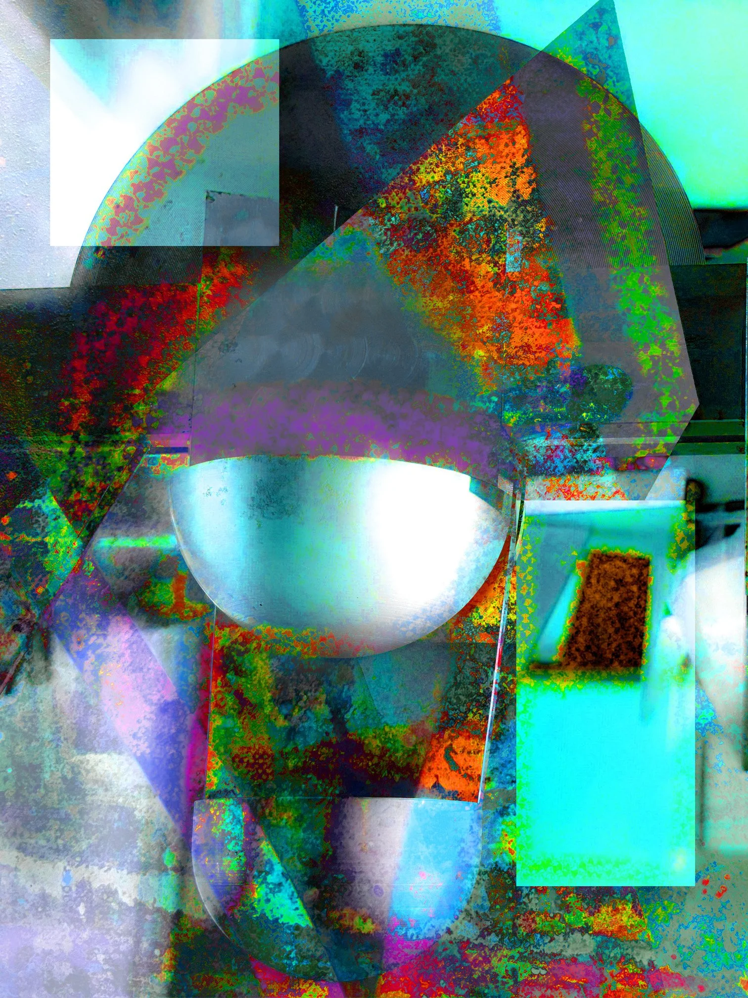 John Diephouse - Lansing, Michigan - "Under The Dome” 
Digital Collage
16 x 20 in