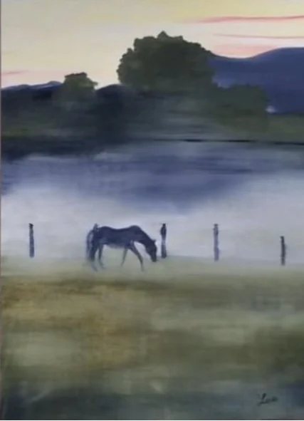 "Lena" 102 cm x 122 cm, oil on canvas board