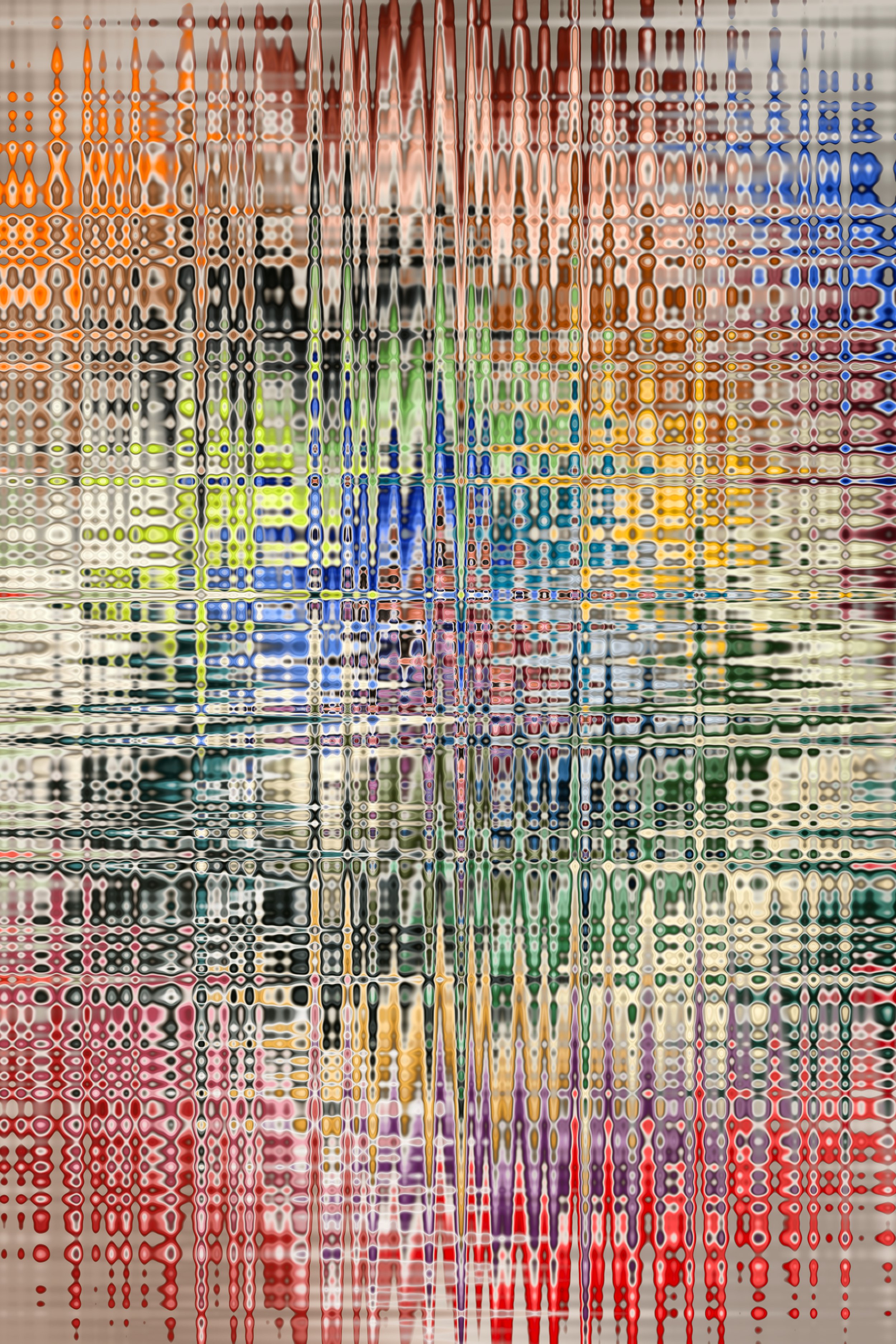 Gerrit van Ommering - Gold River, California - “The Fabric of Seeing” 
Photography, Digital Alteration, Metal Print
30 x 20 in