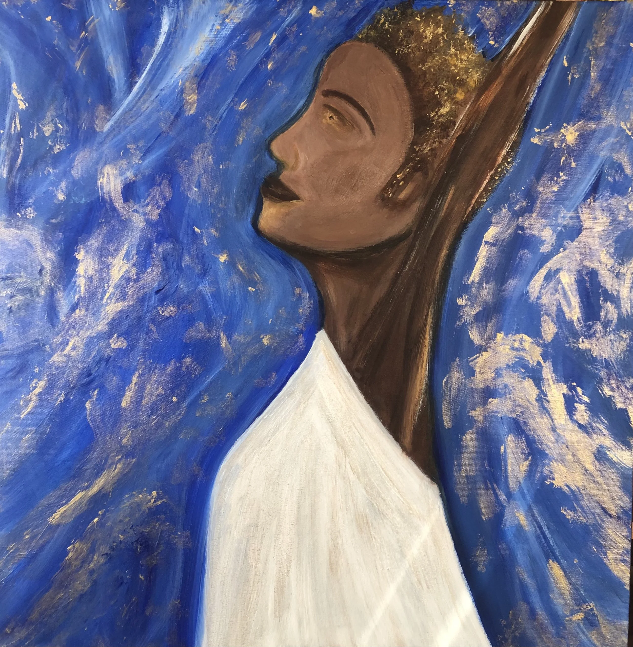 Karen Kanas
"Inspiration,” 2022
Acrylic on canvas
30 x 30 in