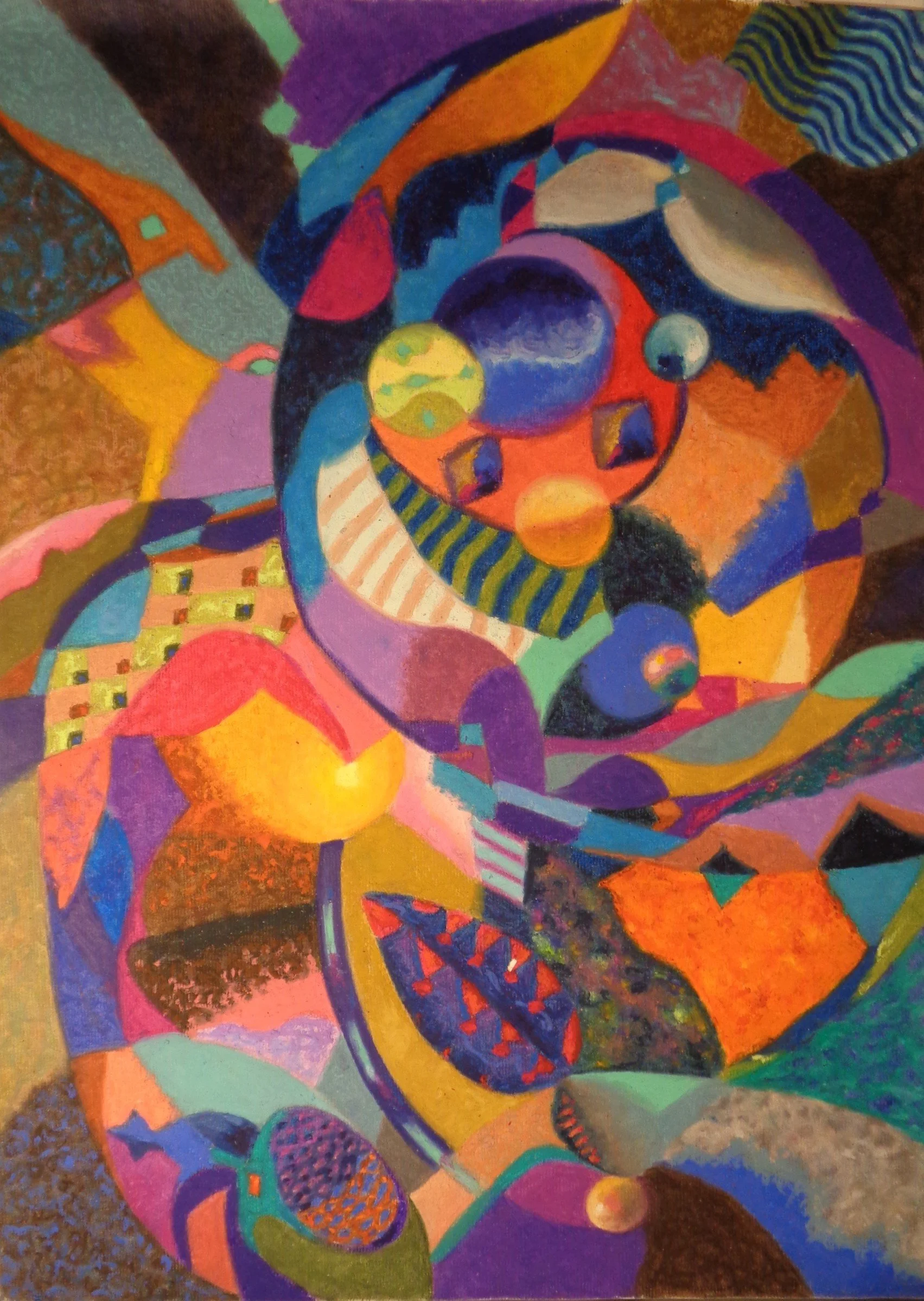 Terry Jackson - Saint Louis, Missouri - “No Title” 
Oil pastel on paper
24 × 18 in