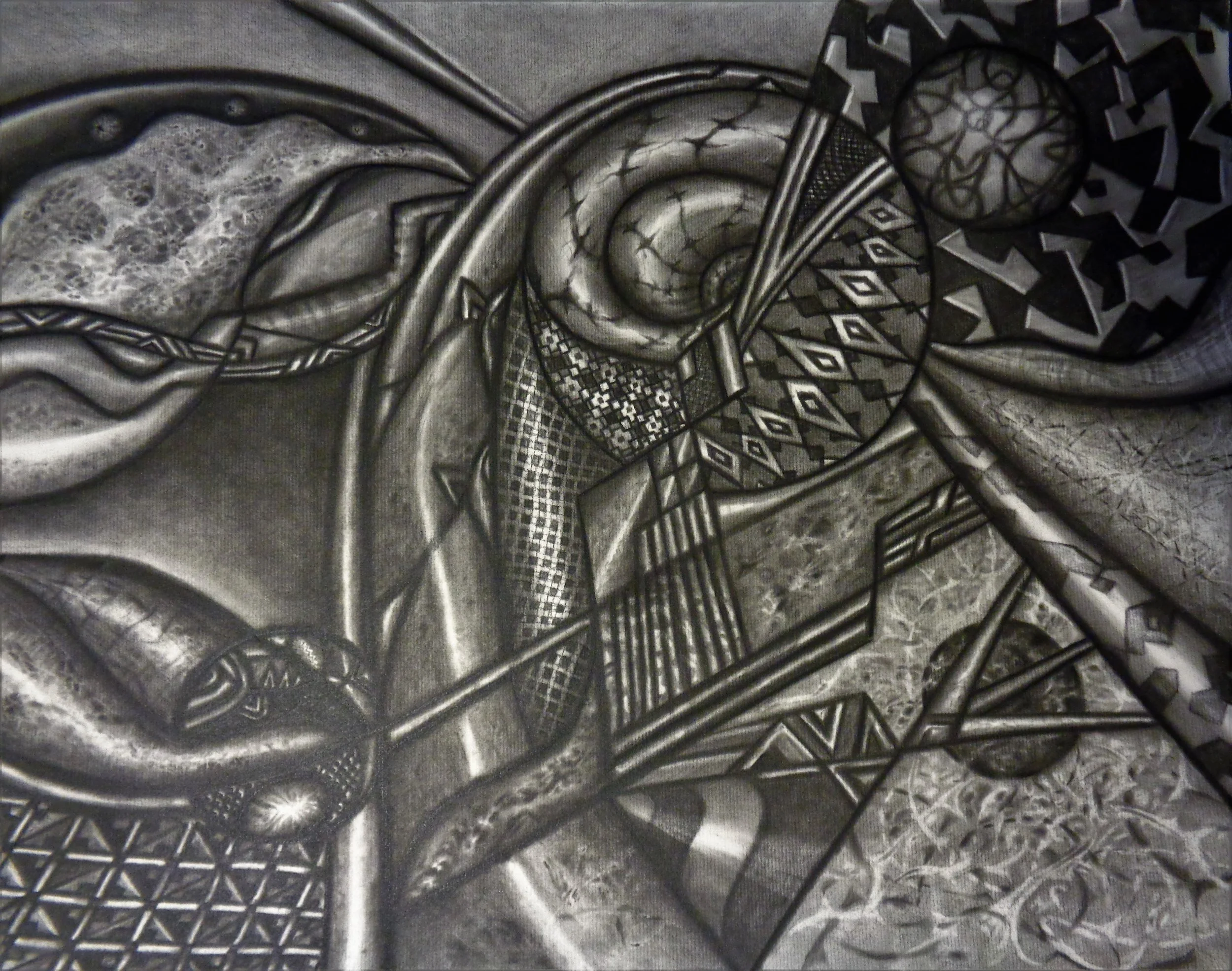 Terry Jackson - 
Saint Louis, Missouri. “DSC00103”
Designer pencil on paper
28 x 22 in