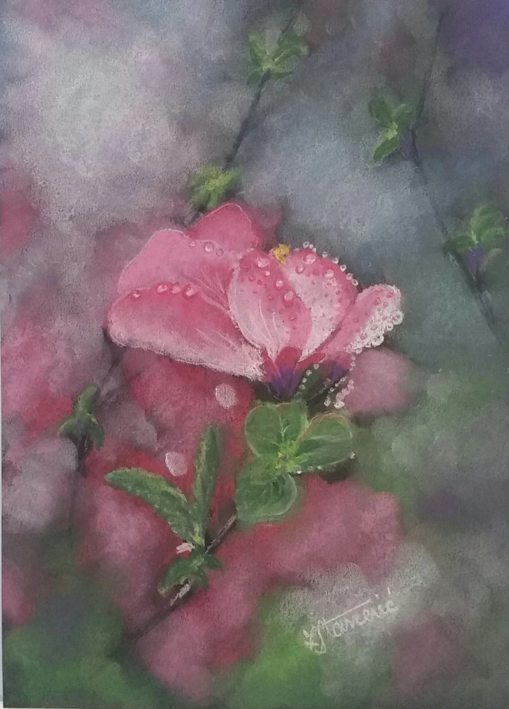 Zdenka Starčević - Rijeka, Croatia - 

"Flower in Spring Morning," 2022
Dry pastel
A4