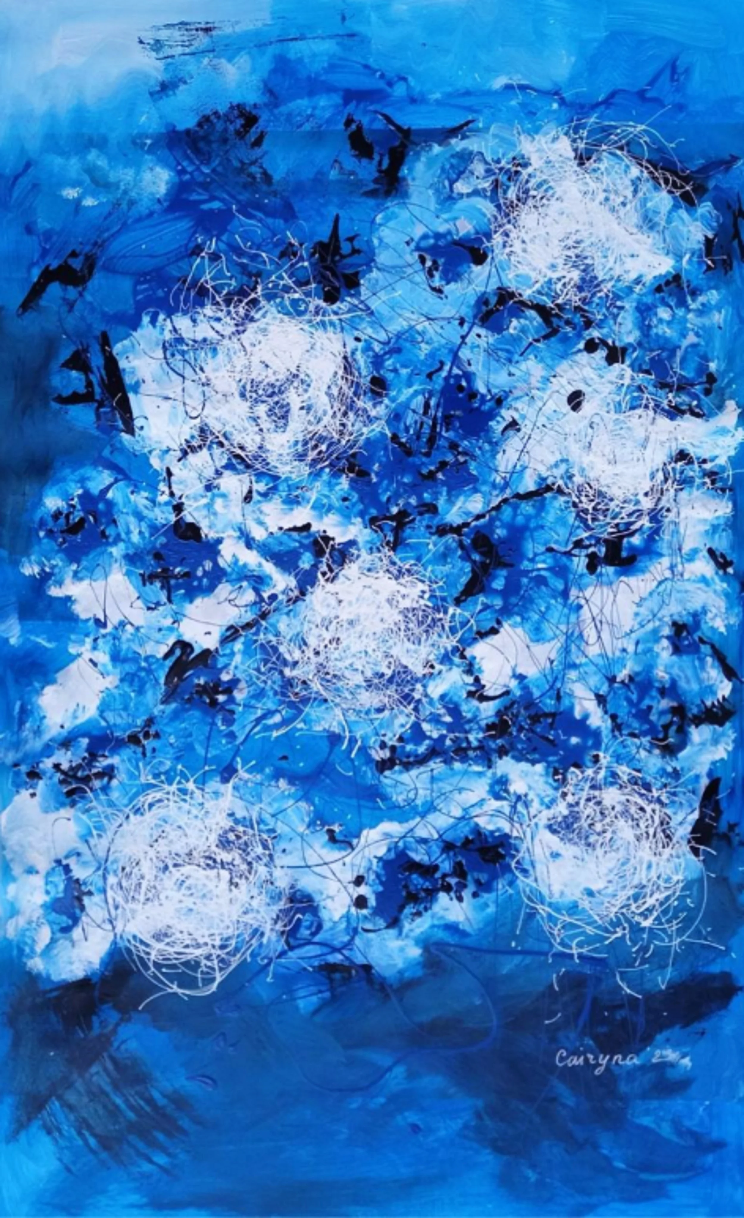 “DEEP BLUE”, 2023 BY IRYNA CALINICENCO
65 CM X 106 CM. ACRYLIC ON CANVAS.
-
LOCATION: CHISINAU, MOLDOVA
HTTPS://WWW.SAATCHIART.COM/CAIRYNA
