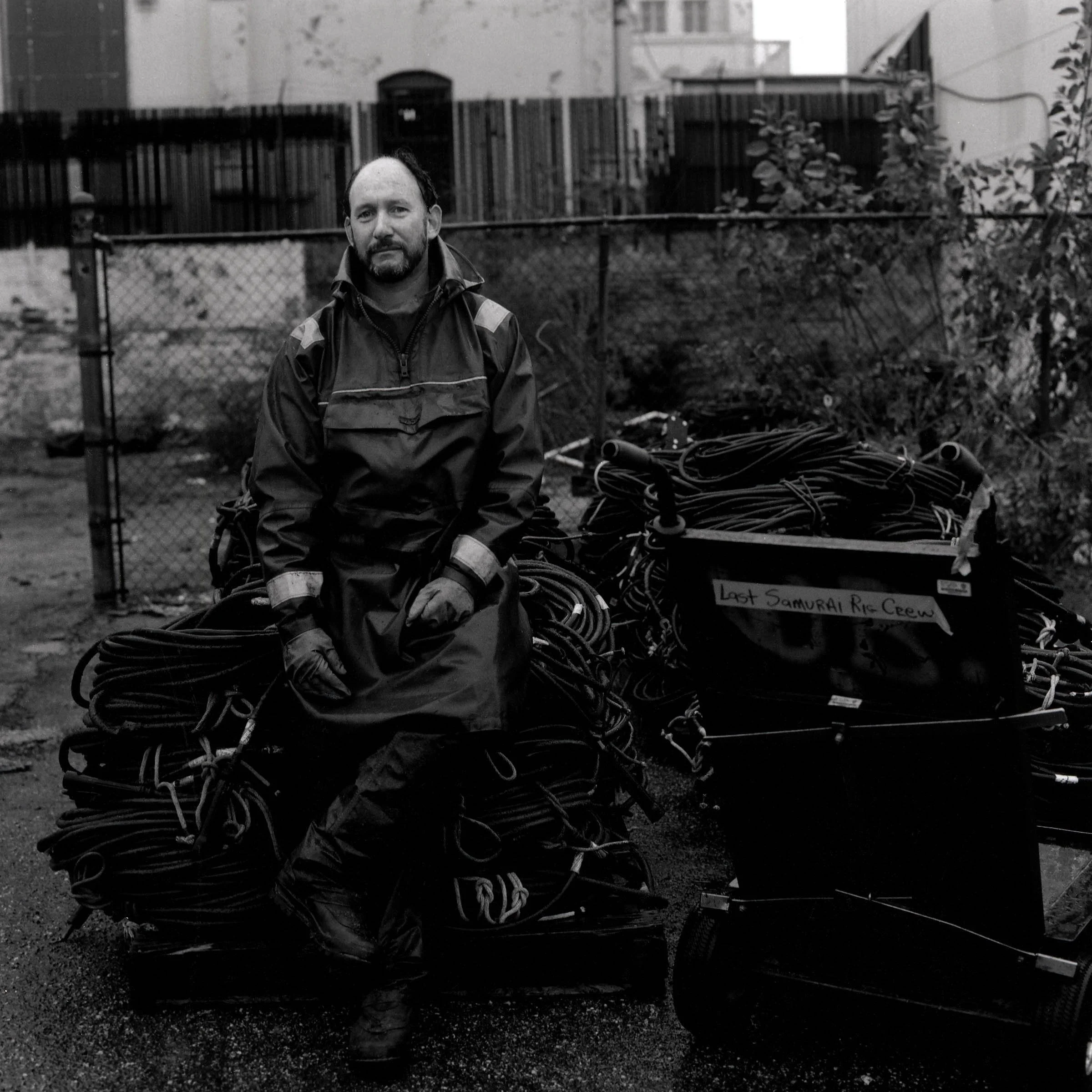 Richard DeChellis - 
California. “Michael,Film Lighting Tech,LA, 1986"
Negative to Digital
10 x 10 in