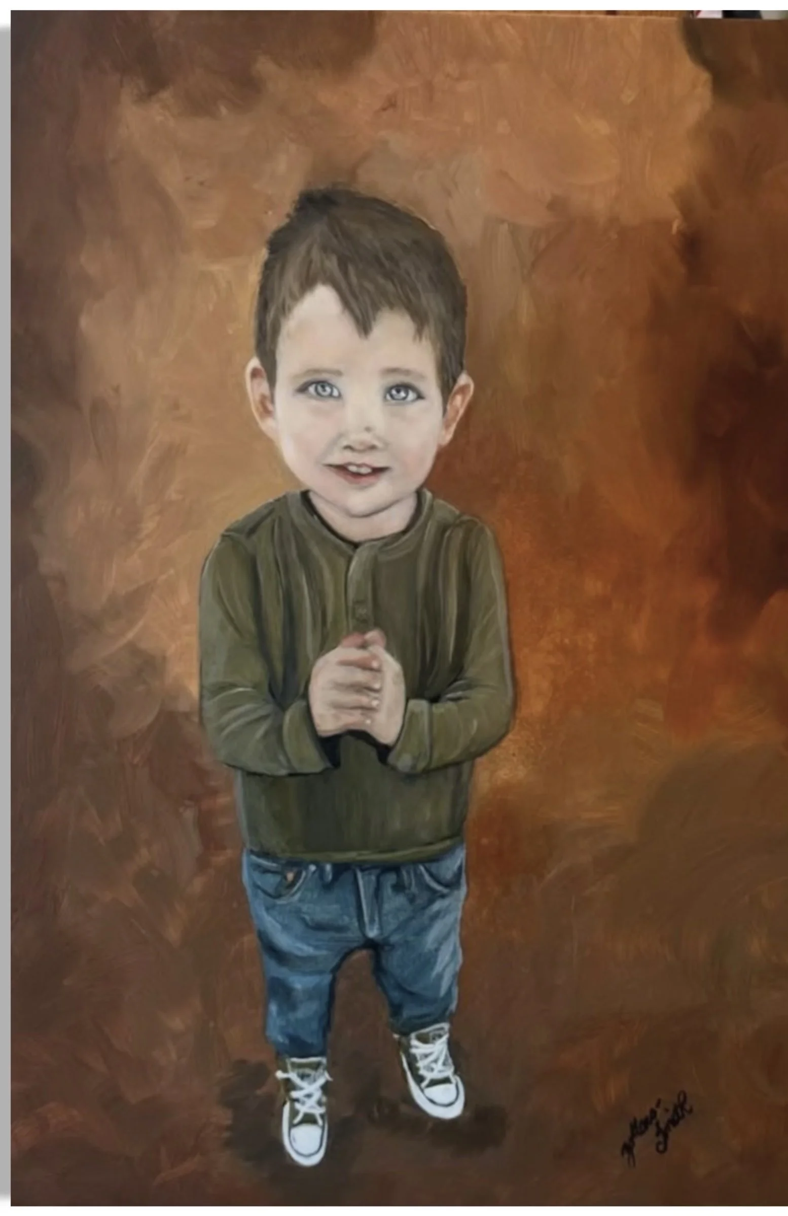 "Little Light" 46 cm x 61 cm, oil on canvas board