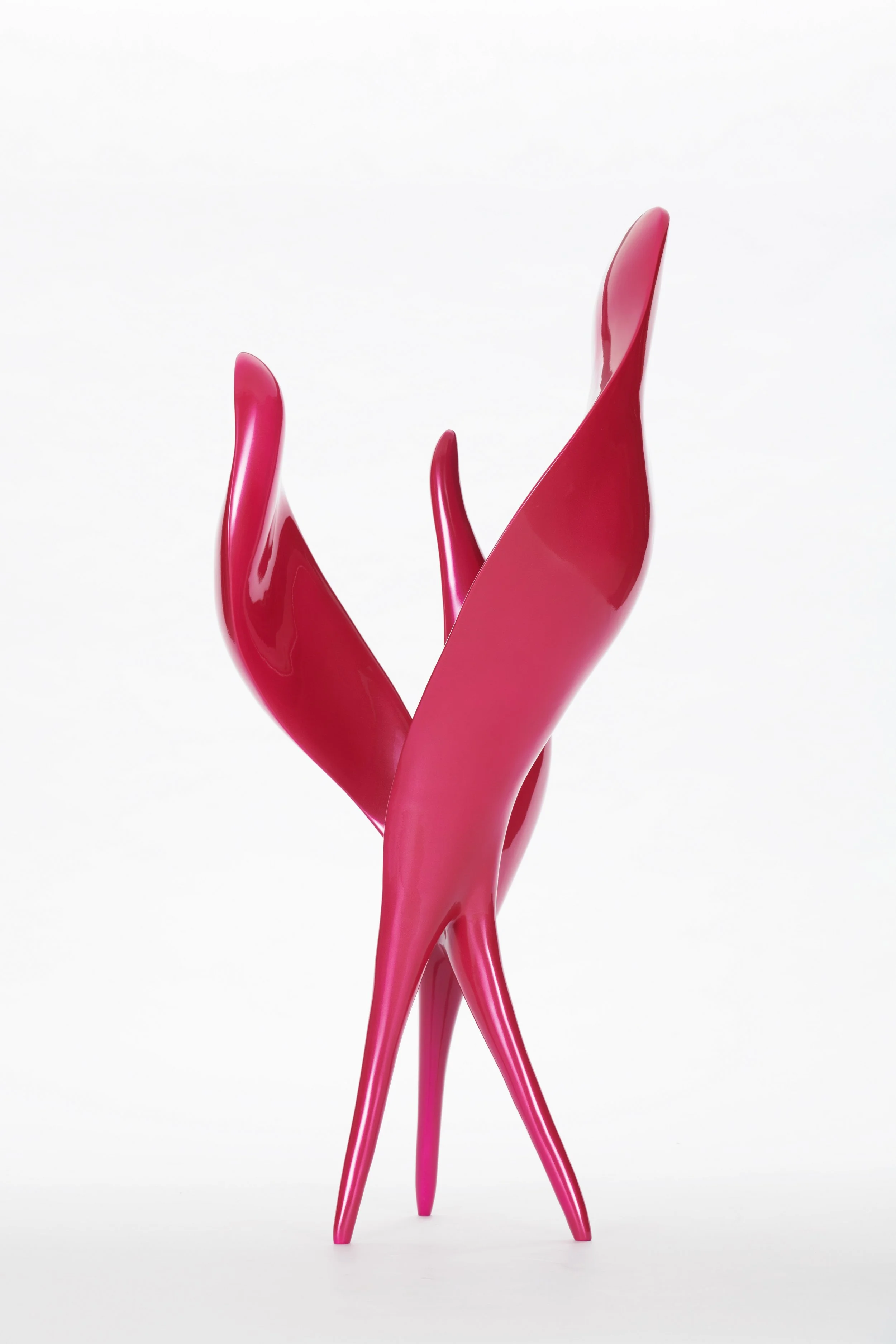 Jason Shih
Taiwan

"Flamenco," 2023
Sculpture; Painted ABS
48 x 106 cm

