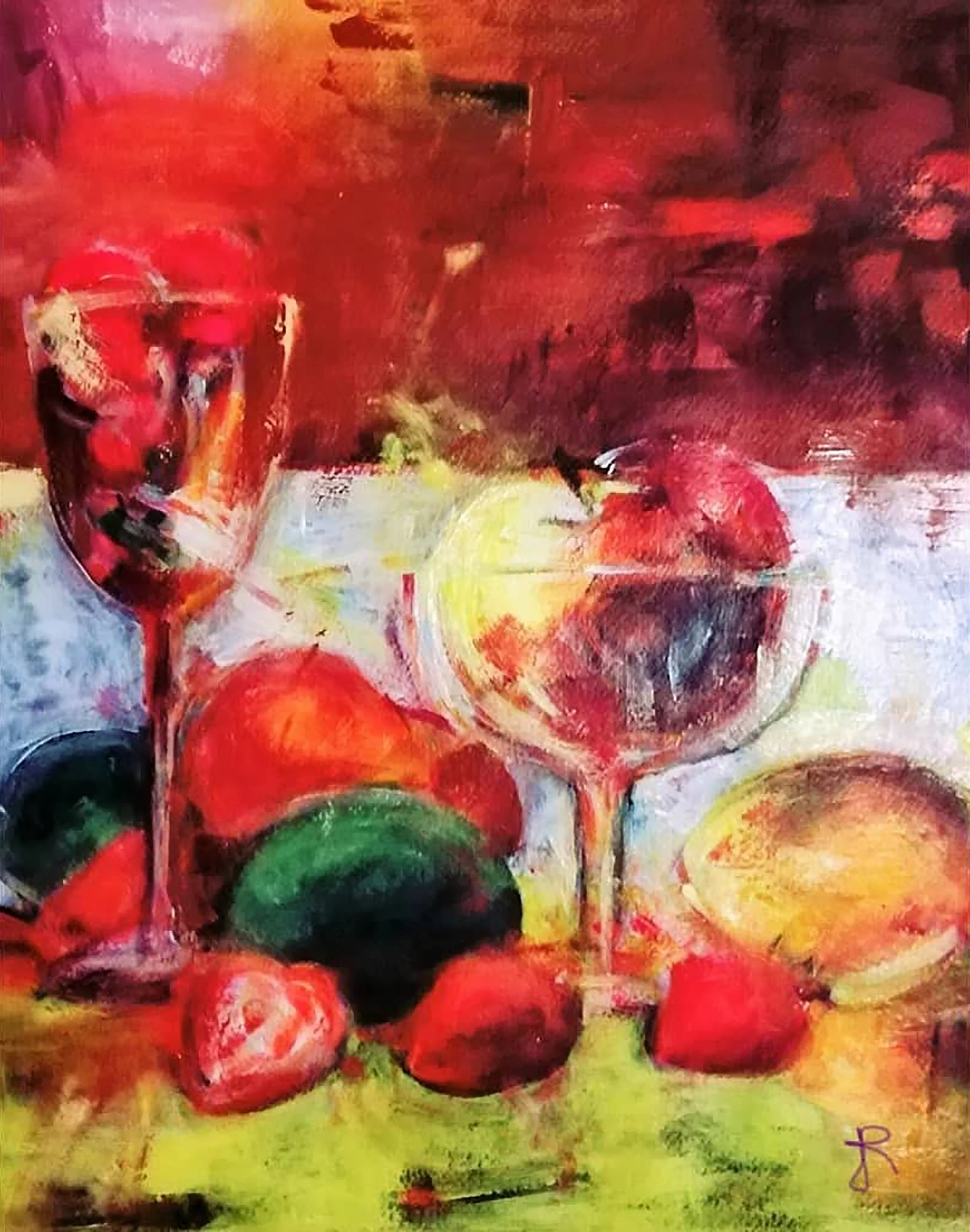 Joanna Rostanska
Poland
"Autumn Composition," 2023
Acrylics
30 x 38 in