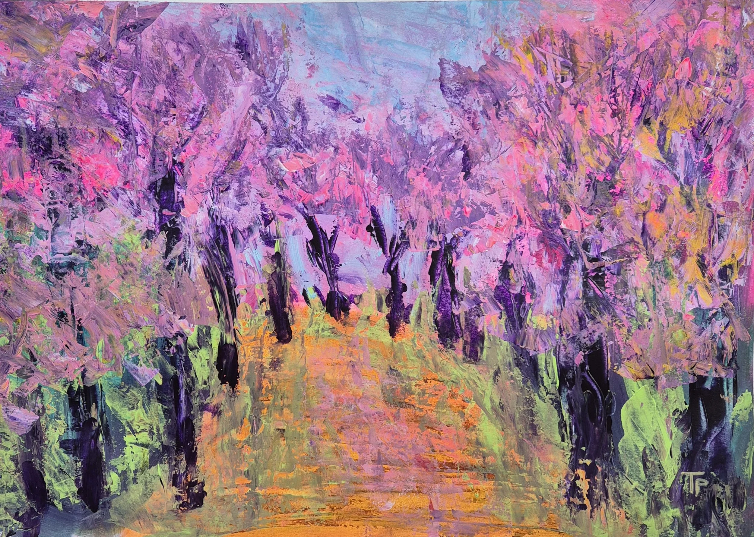 Tamara Perusic - Zagreb, Croatia

"Cherry Alley," 2025
Acrylic on paper
30 x 40 cm