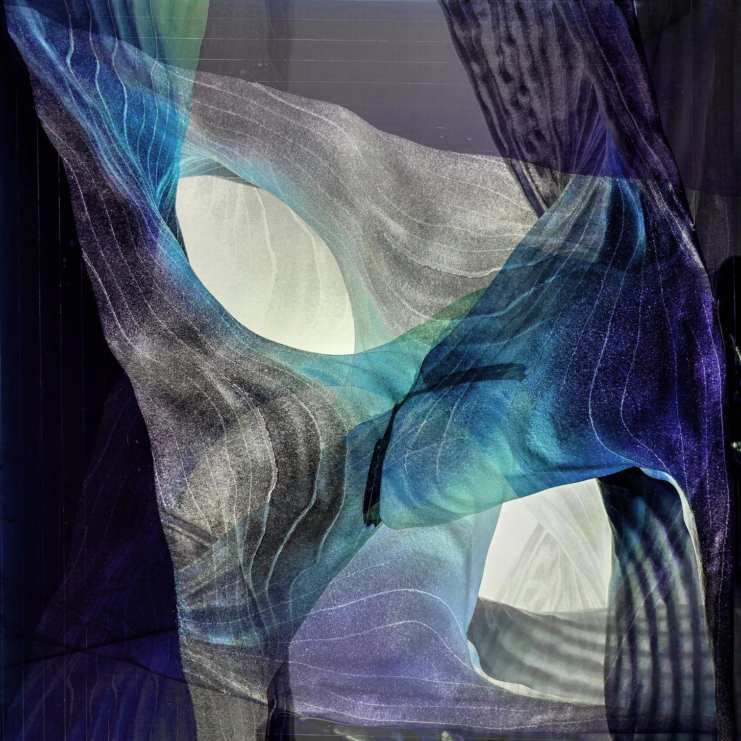 John Diephouse - Lansing, Michigan - "Subterranean Blues” 
Digital Collage
16 x 16 in