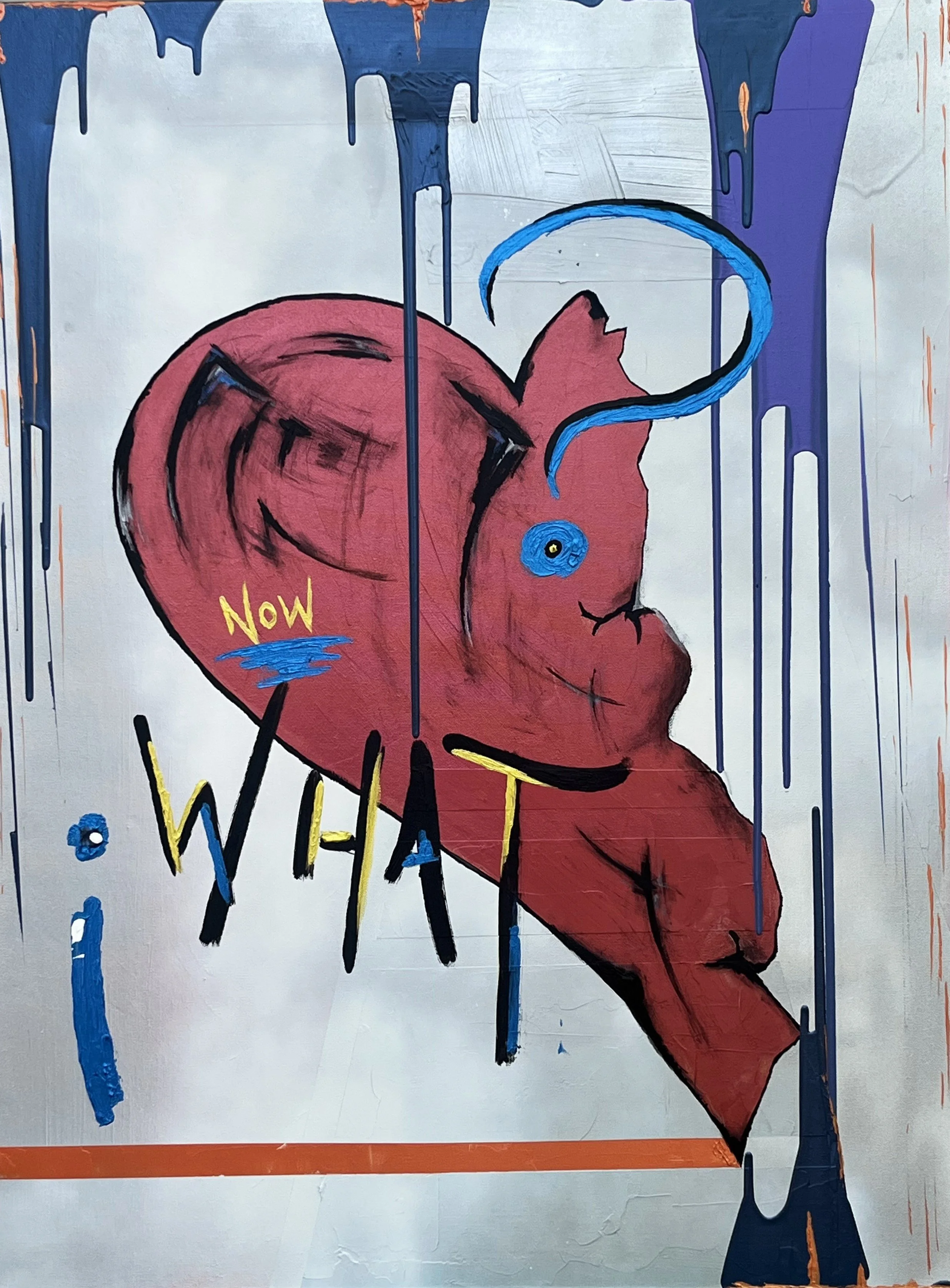 “LUCK FOVE”, 2022 BY JOHN WESLEY
30 IN X 40 IN, ACRYLIC ON CANVAS
AVAILABLE FOR PURCHASE: $275
-
LOCATION: LAWRENCEVILLE, GEORGIA
(USA)
HTTPS://ARTBYJOHNWESLEY.SQUARESPACE.
COM/
