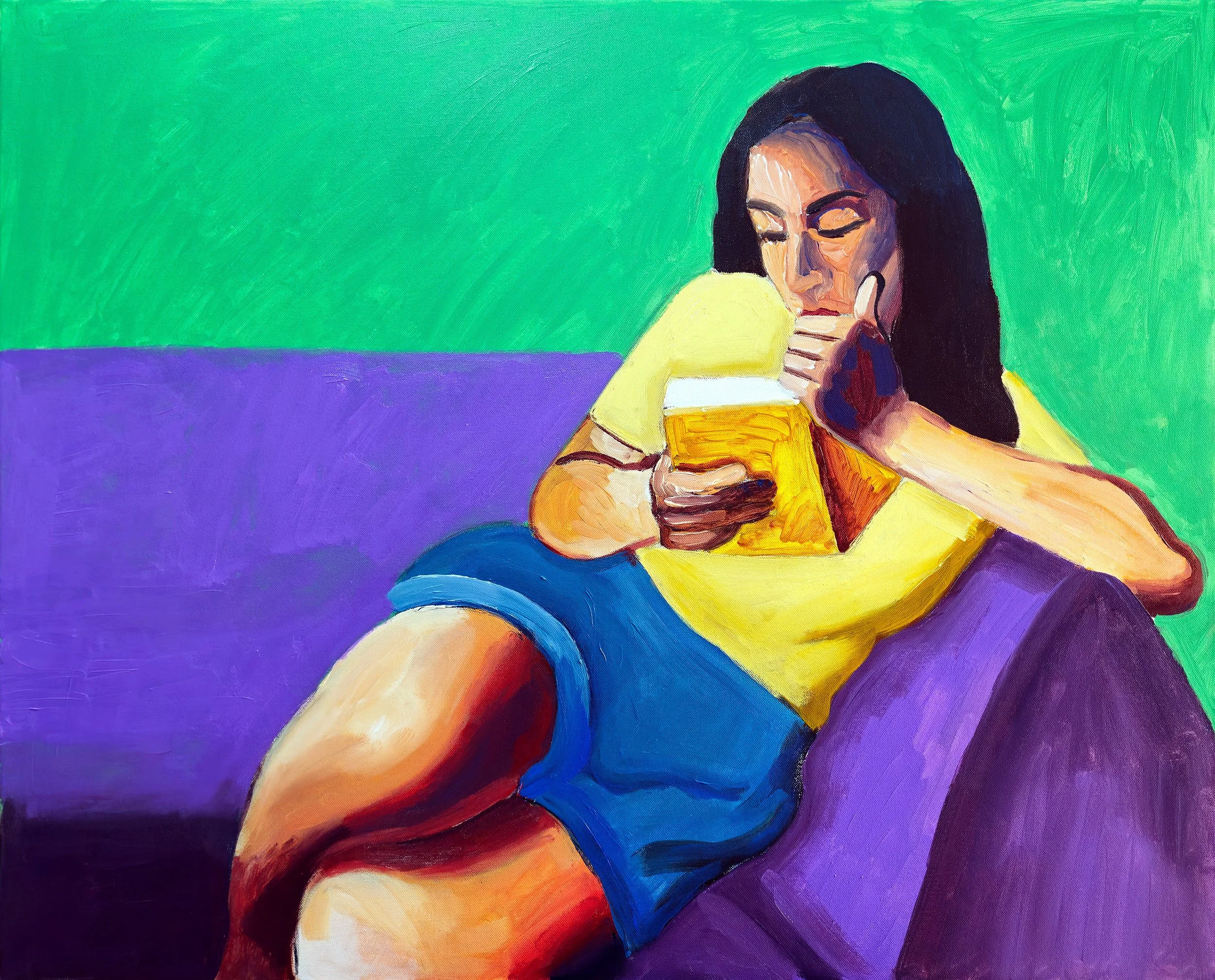 “THE READER”, 2025 BY MOUSHEGH
KARAVARTANIAN
80 CM X 100 CM, ACRYLIC ON CANVAS
AVAILABLE FOR PURCHASE: $1,250
-
LOCATION: BEIRUT, LEBANON
HTTPS://WWW.KARAMOUSH.COM