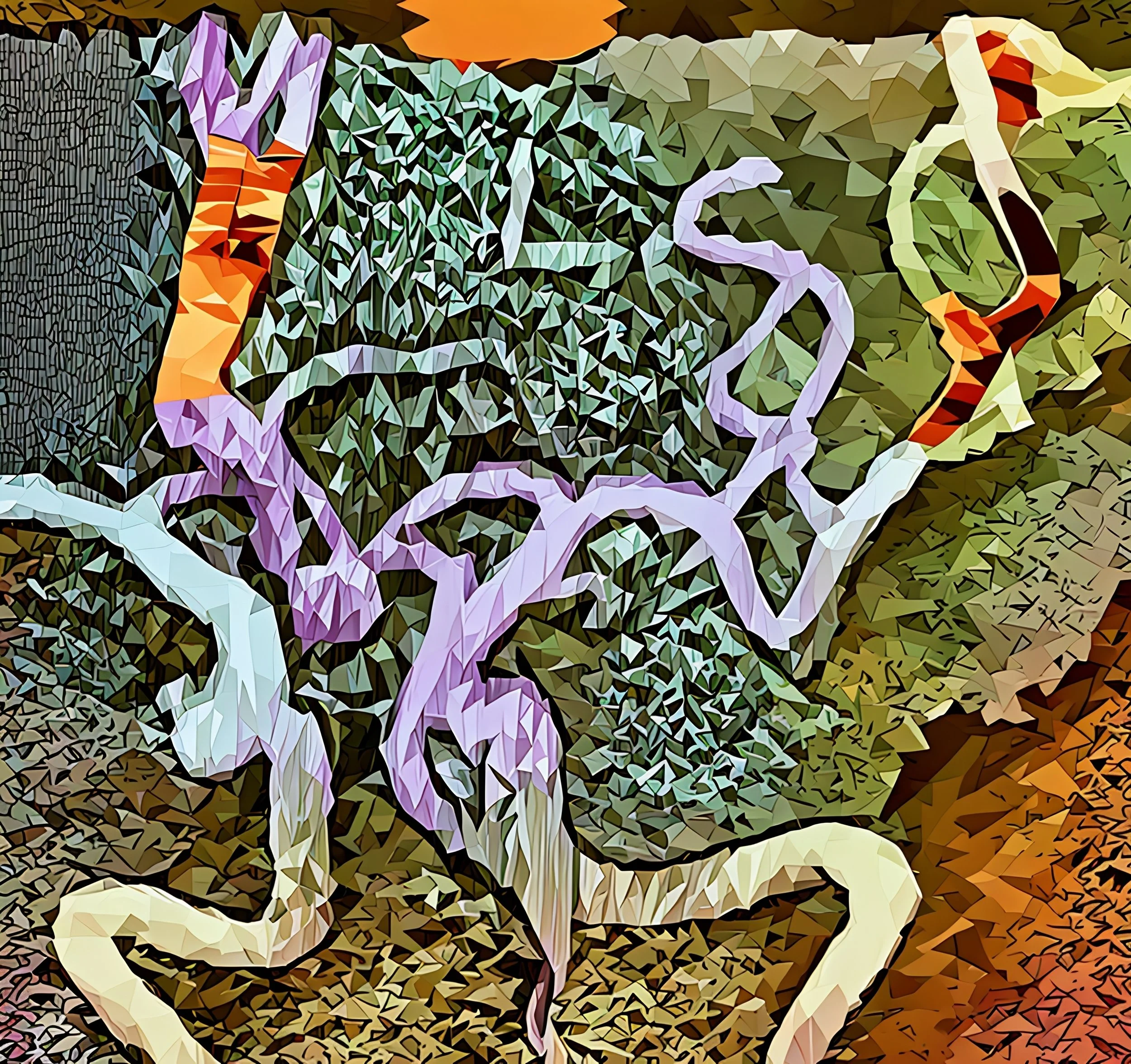 Linda Smith - Saint Louis, Missouri - “Meningioma” 
Digital print
27 x 25 in