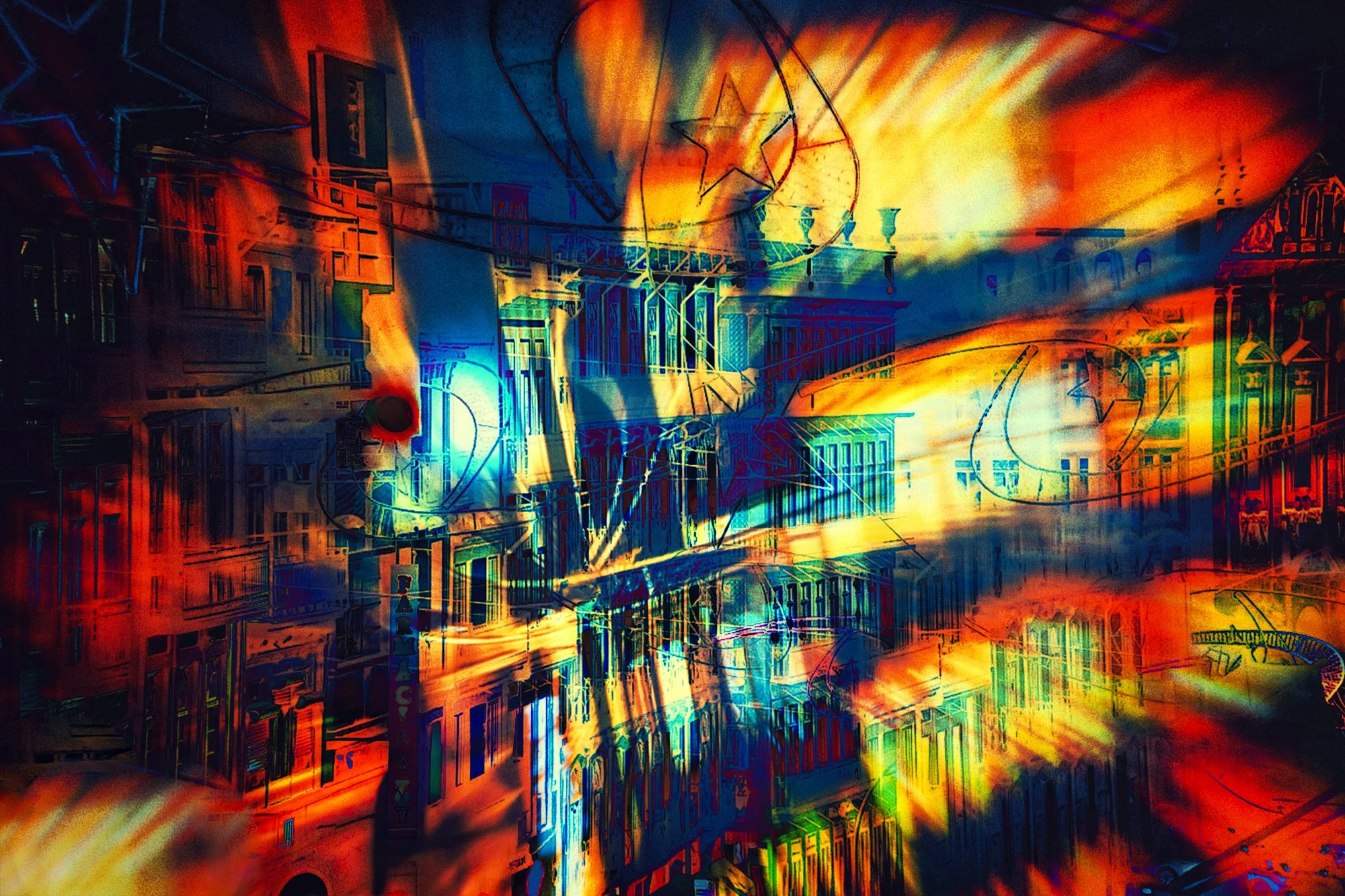 Kylo-Patrick Hart - Texas - "As the City Sleeps” 
Photo Transfer on Metal
24 × 16 in