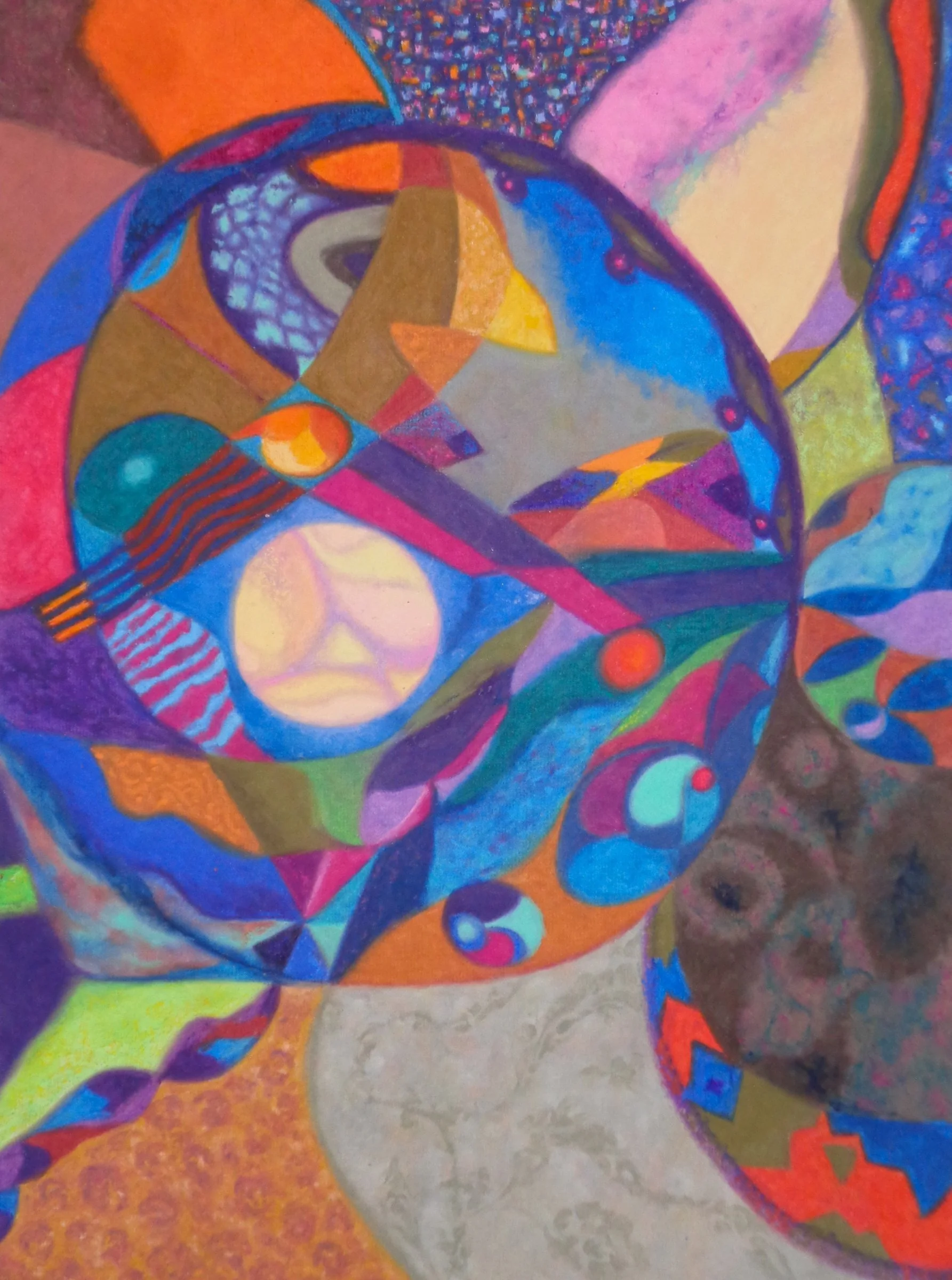 Terry Jackson - Saint Louis, Missouri - “No Title” 
Oil pastel on paper
24 × 18 in