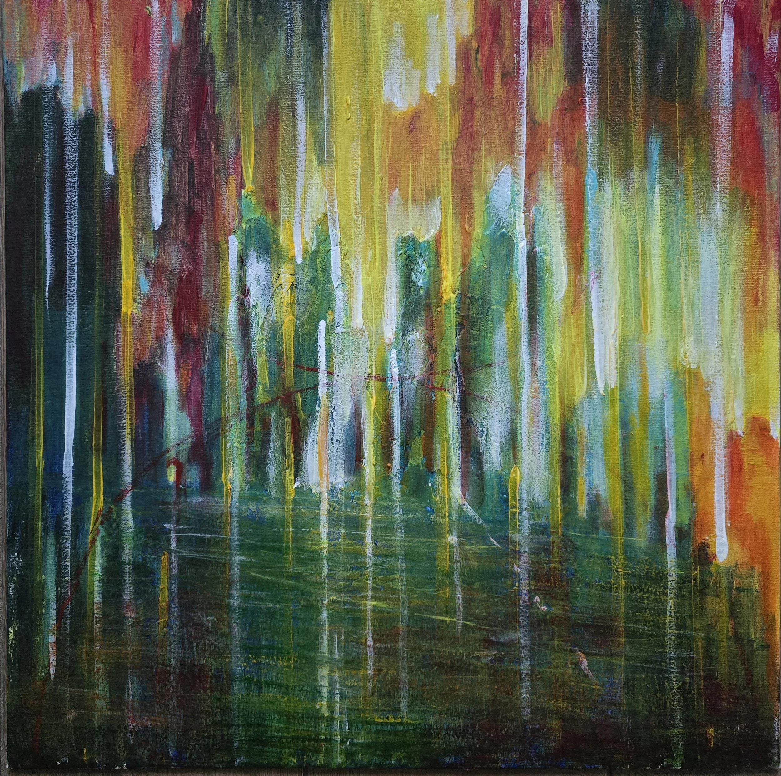 Valentina Ritorova
Riga, Latvia
"Radiance," 2025
Acrylic & texture paste on cardboard
15.8 x 15.8 in