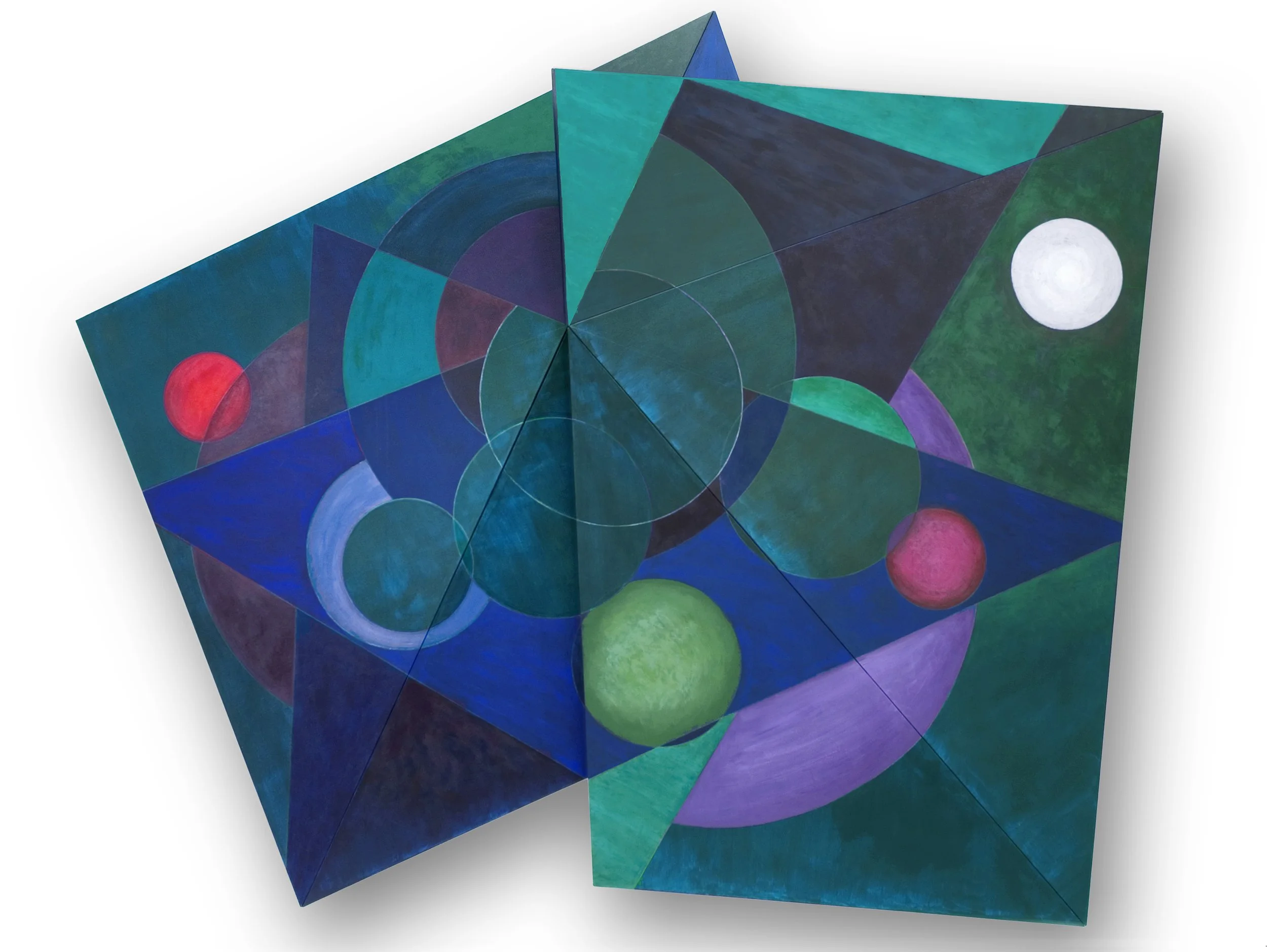 Marlene Siff - Westport, Connecticut - “The Great Mystery That Surrounds Us” 
Acrylic on Linen
120 x 99 in