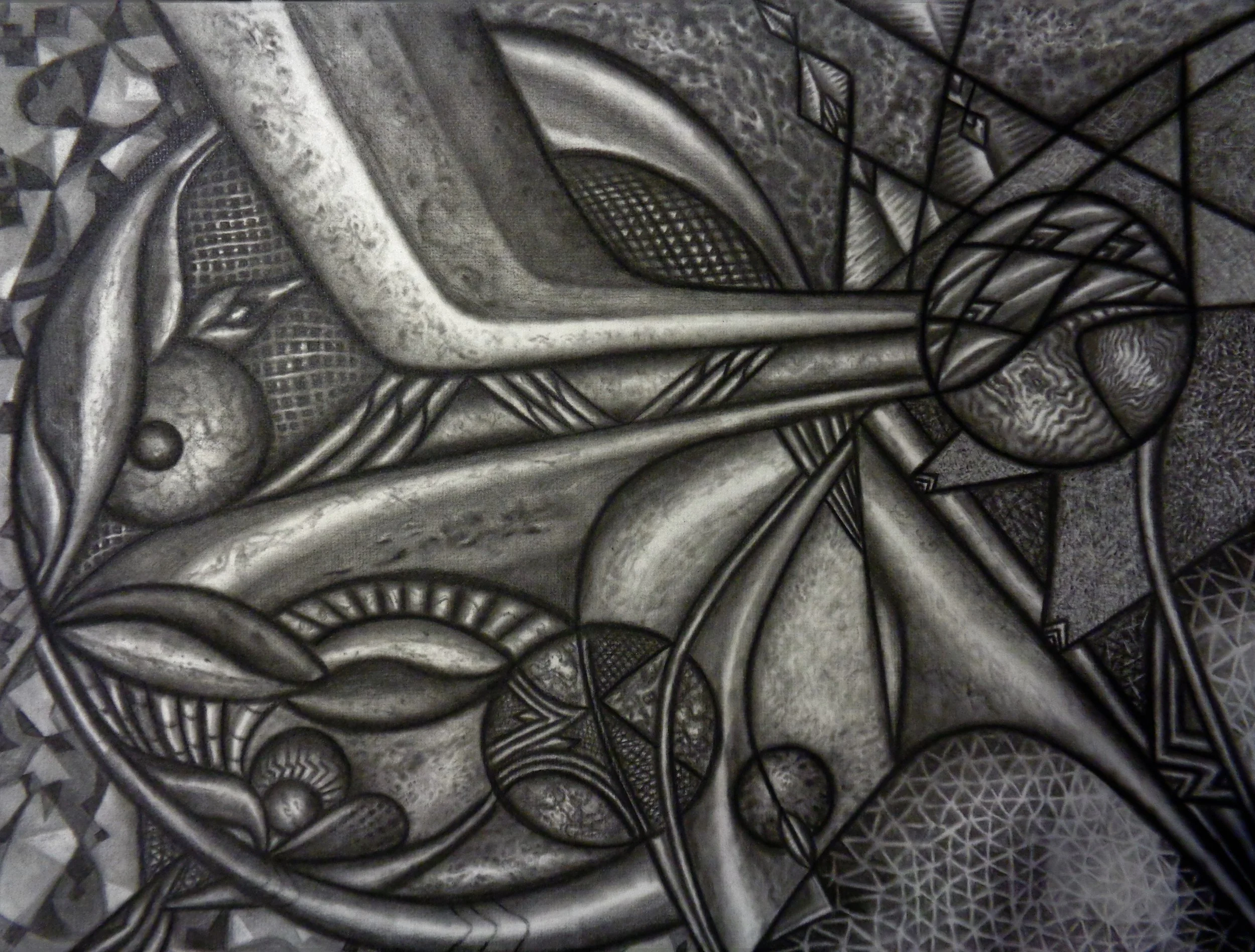 Terry Jackson - 
Saint Louis, Missouri. “DSC00122 Infinity”
Designer pencil on paper
23.05 x 18 in