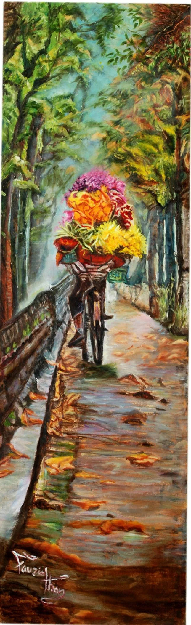 “OPTIMISM”, 2021 BY FAUZIA KHAN
14 CM X 47 CM, OIL ON CANVAS
AVAILABLE FOR PURCHASE: $2500
-
LOCATION: PAKISTAN
HTTPS://WWW.FACEBOOK.COM/FAUZIAKHANWORKS
