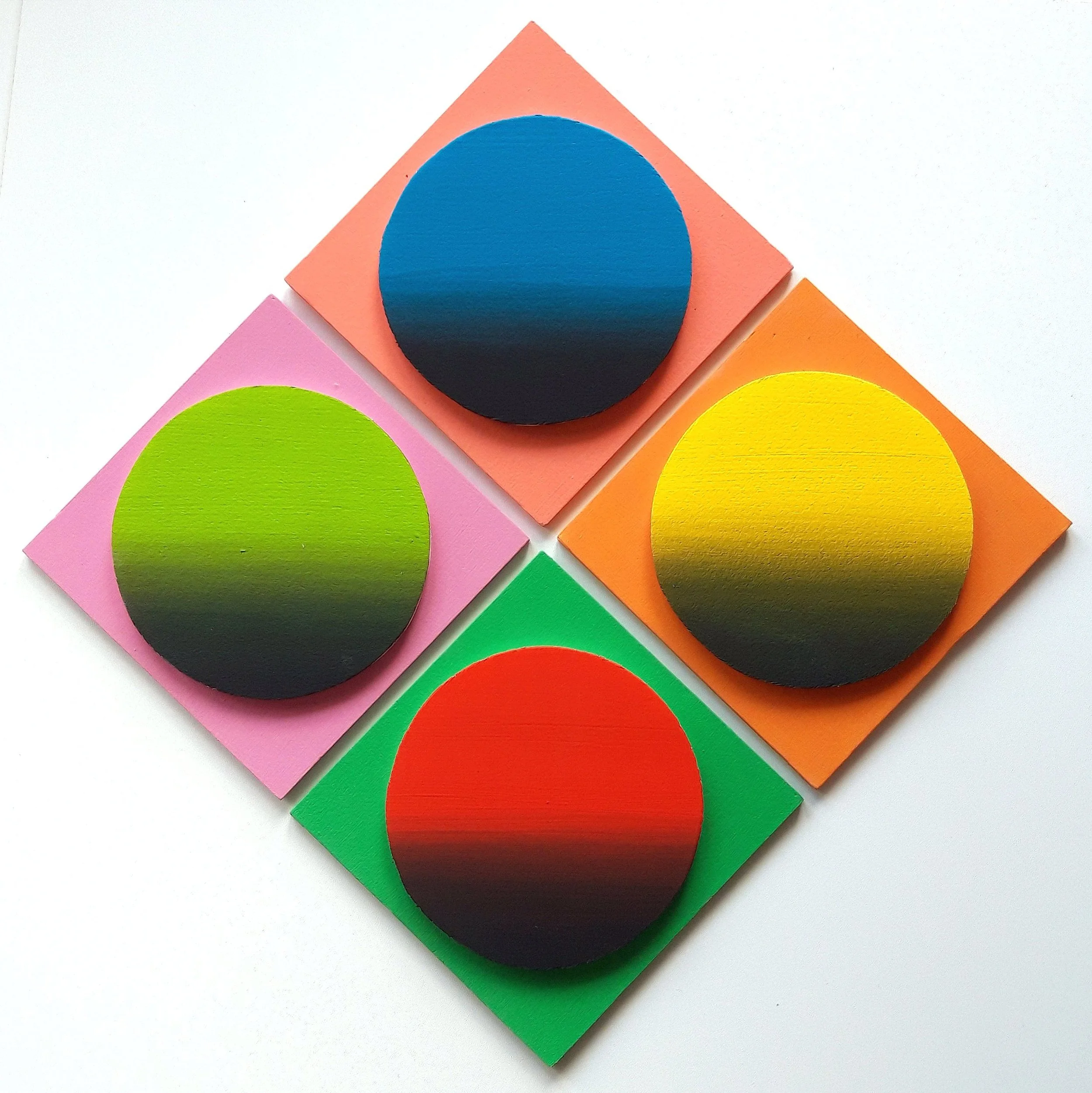Michael Wagner

"Marble Game" 
Acrylic on polystyrene on canvas
33.8 x 33.8 in