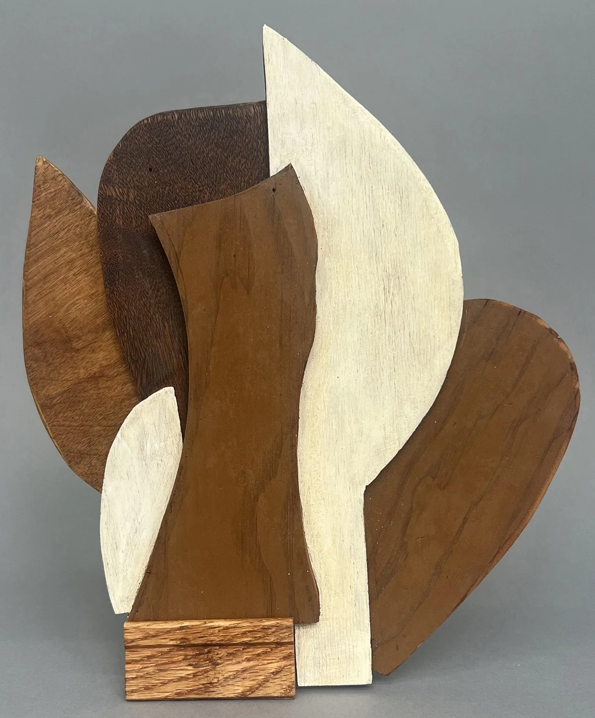 Lilian R Engel - New York, New York - "Ensemble” 
Reclaimed wood
11 × 12.91 in