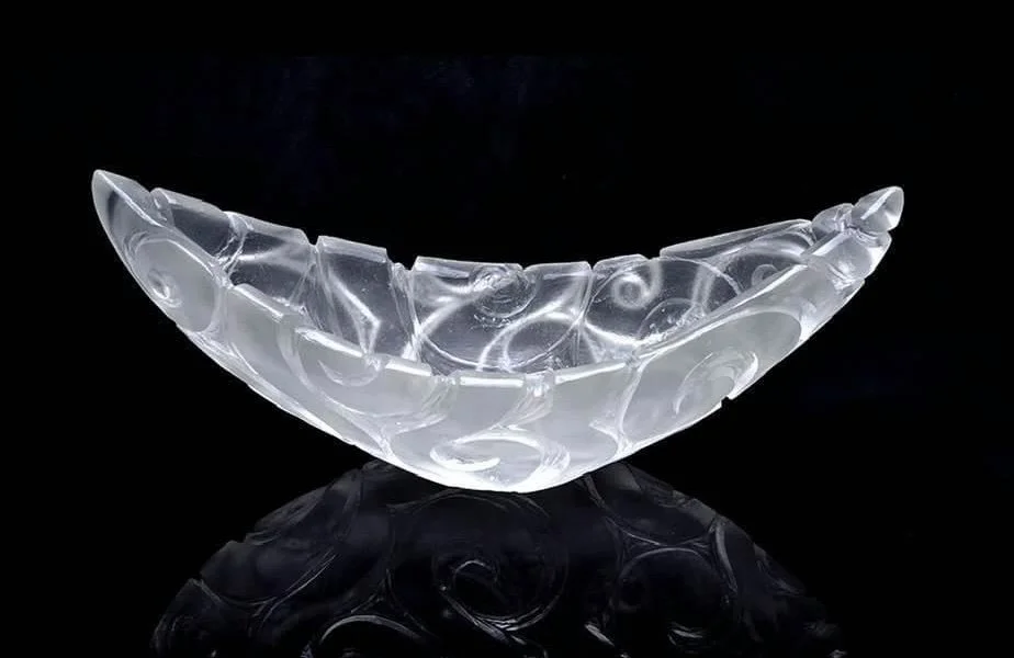 Steve Jensen
Seattle, Washington
"The Ghost from Lindblad Cove," 2026
Sculpture; Cast lead crystal
9 x 9 in