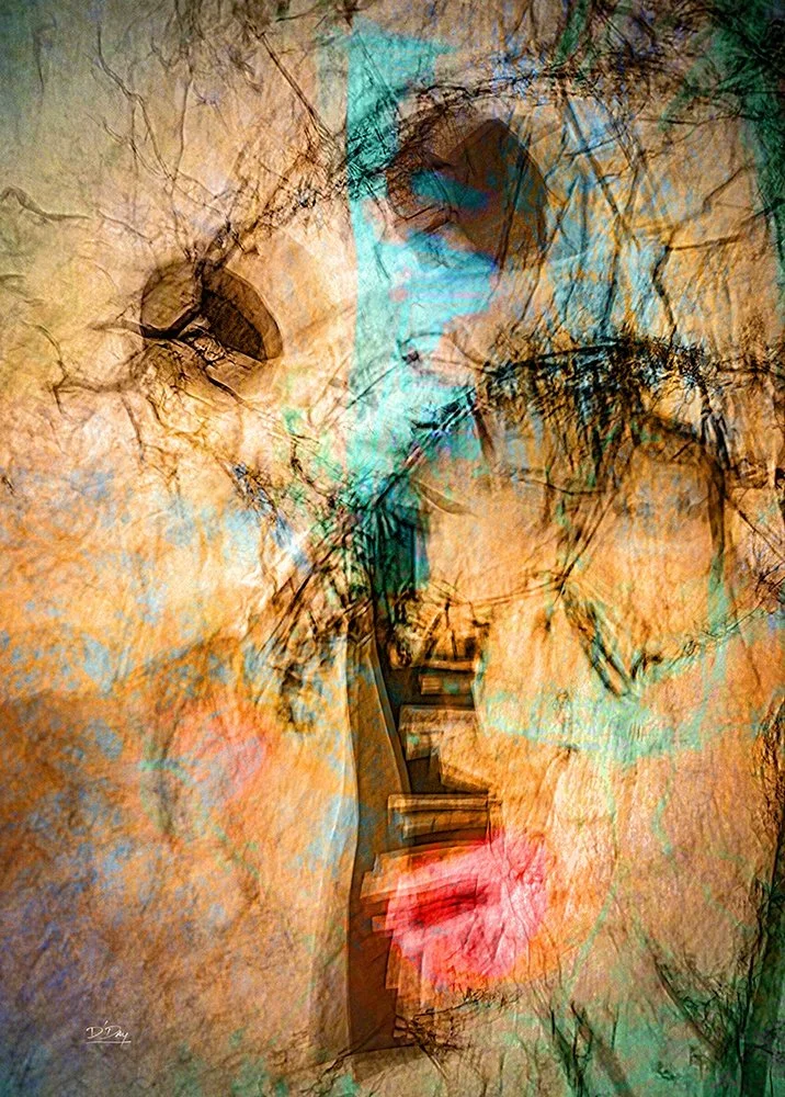 David Day - Hendersonville, North Carolina - "Aunt Alice” 
Intentional Camera Movement Photography
13 x 19 in
