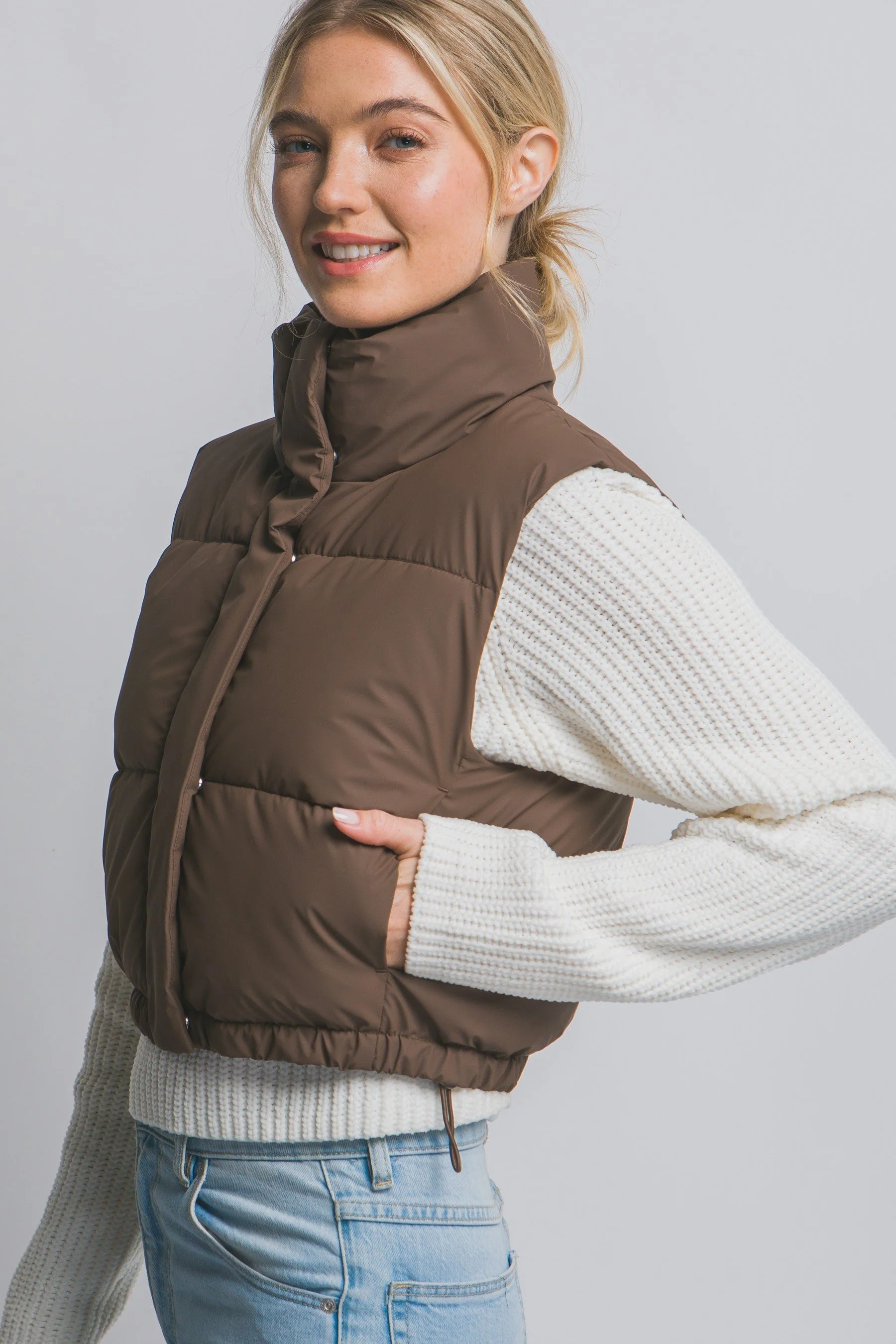 Raquel Puffer Vest - espresso1.jpg