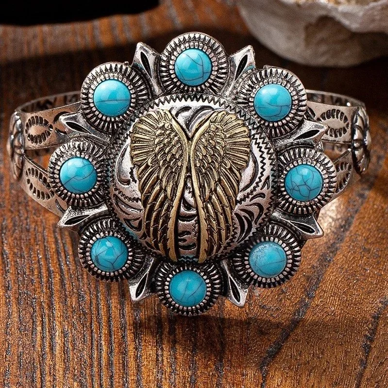 1718+wings+-+Western+Metal+Turquoise+Exaggerated+Bangle.jpg