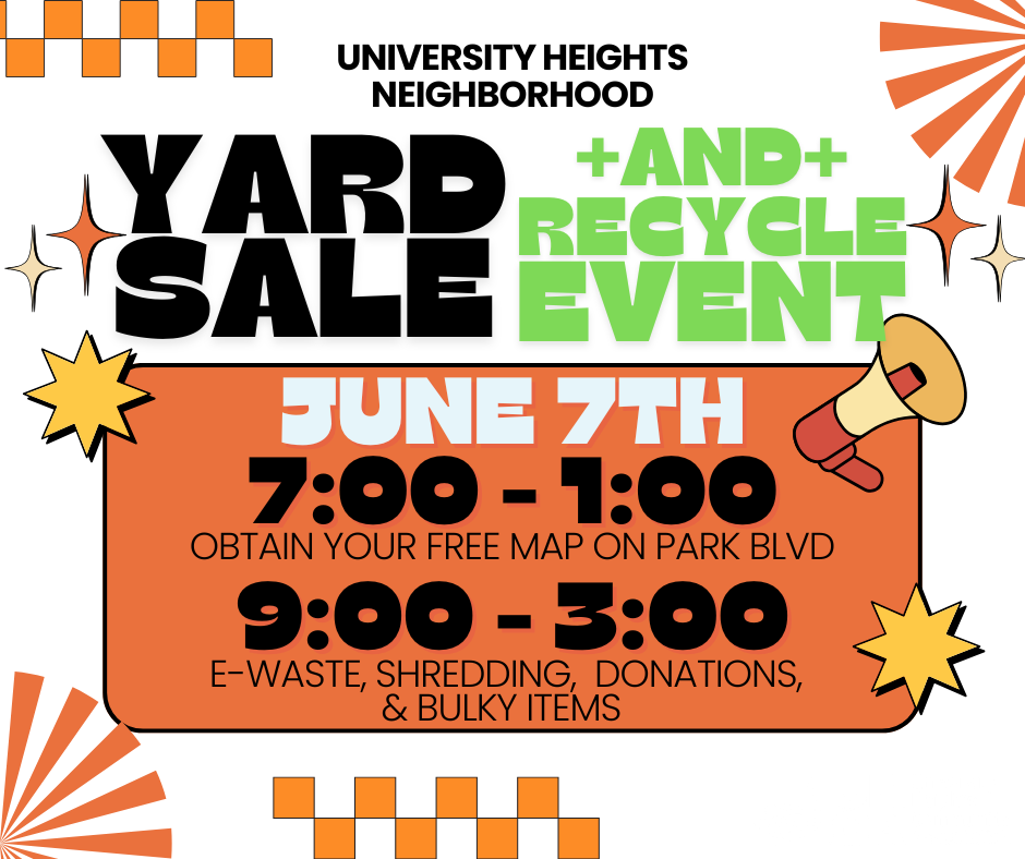 UH Community Yard Sale & Recycling Event