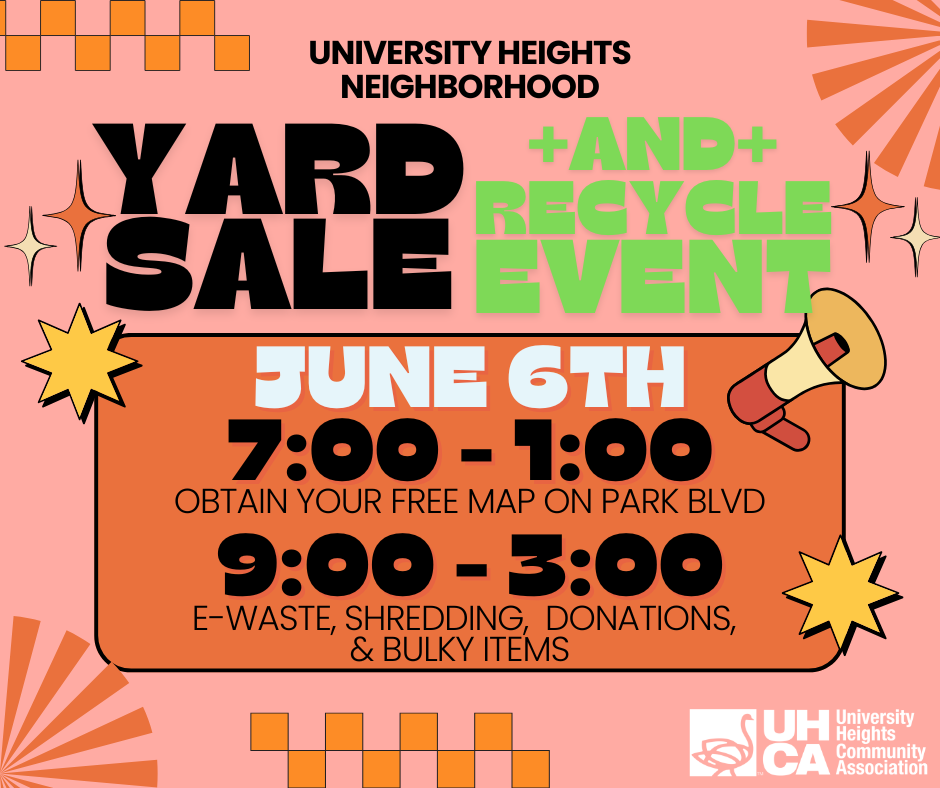 UH Community Yard Sale &amp; Recycling Event 