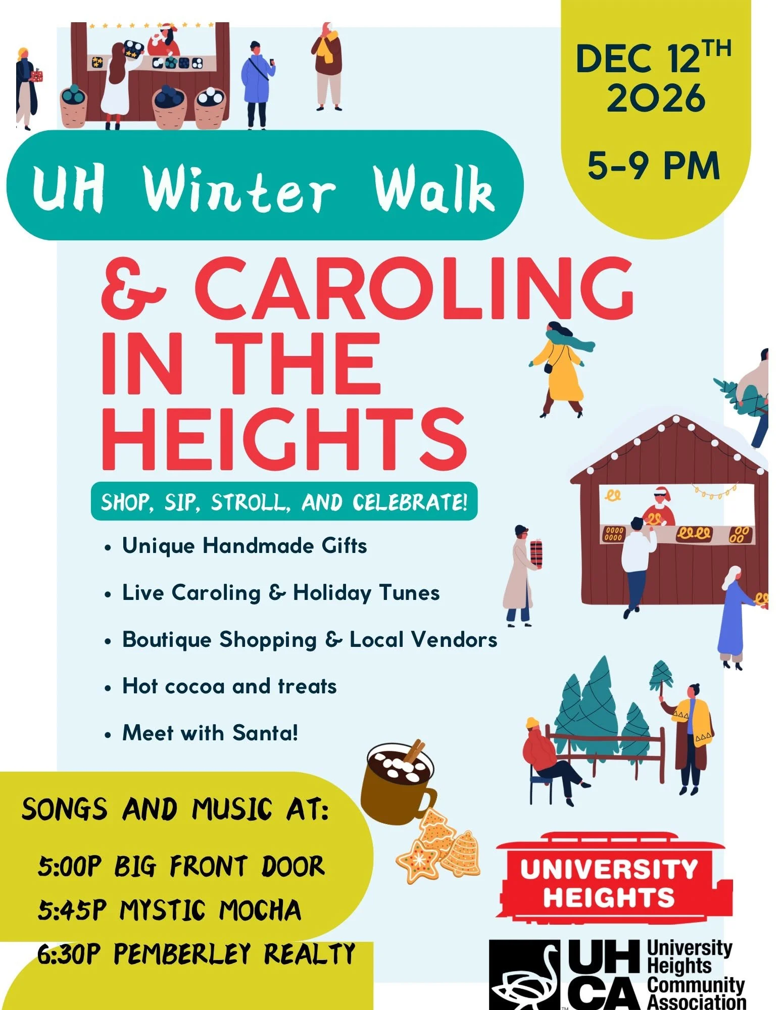 University Heights Winter Walk &amp; Caroling