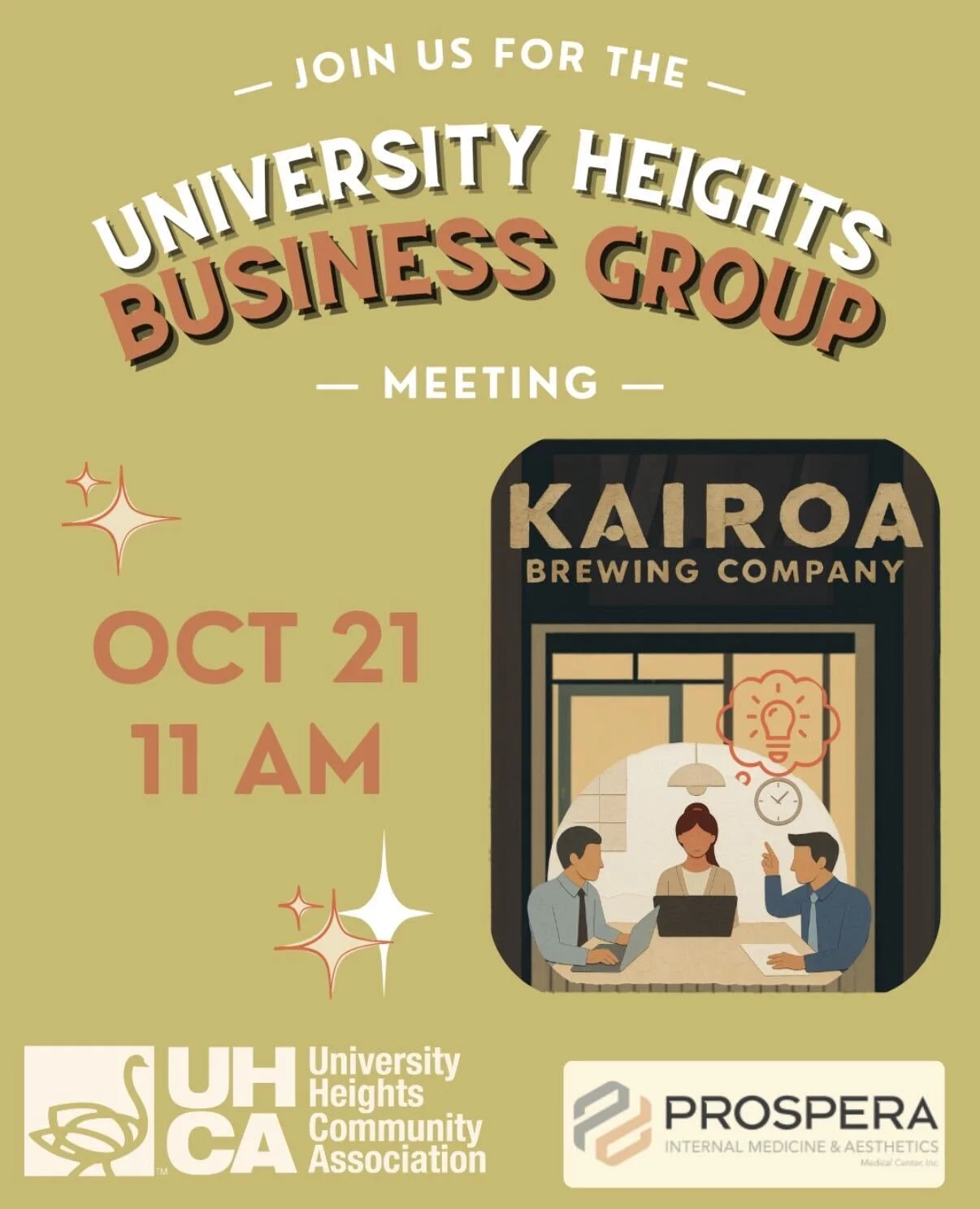 University Heights Business Group Meeting