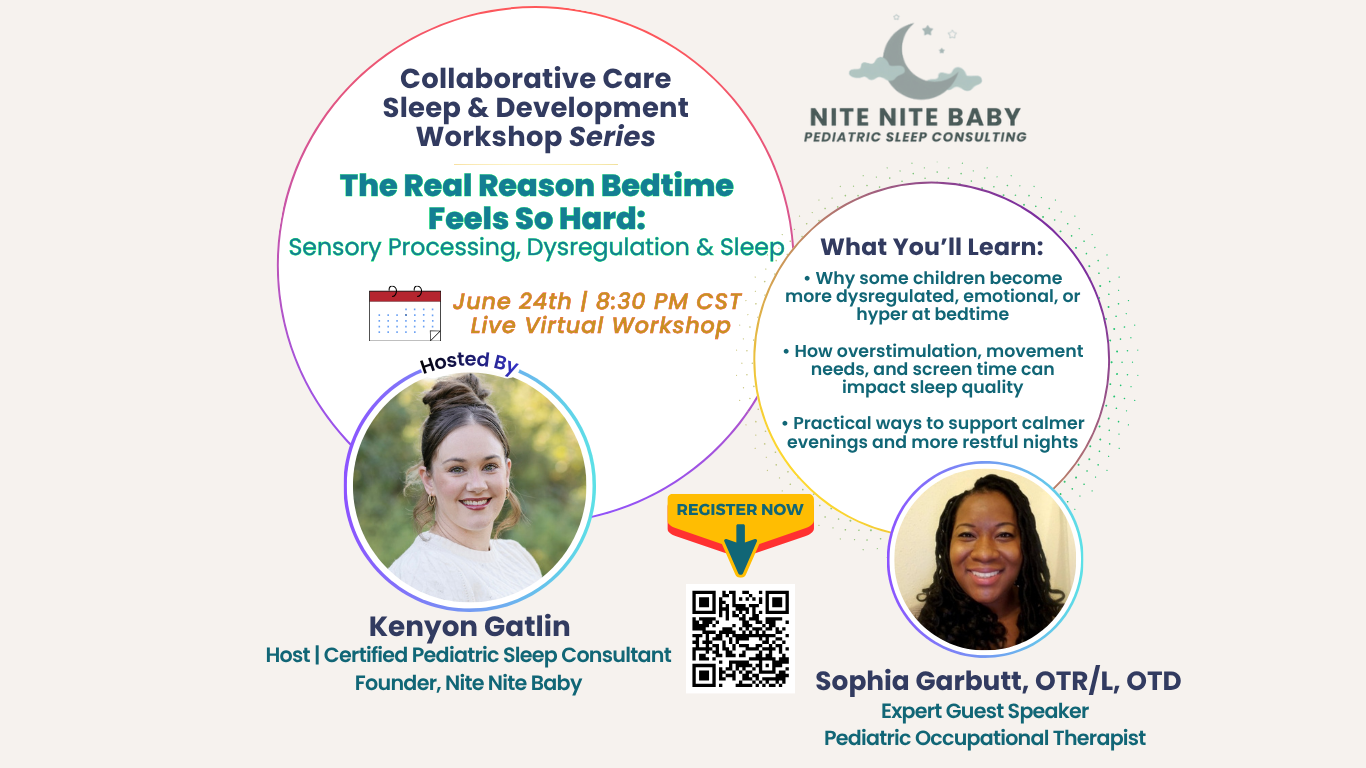 Toddler Bedtime Resistance & Sensory Processing Workshop | Nite Nite Baby