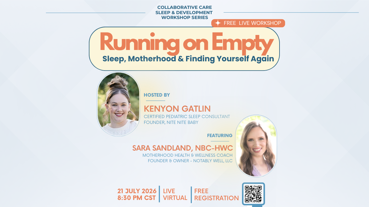 Running on Empty: A Free Workshop on Sleep Deprivation, Motherhood & Maternal Well-Being