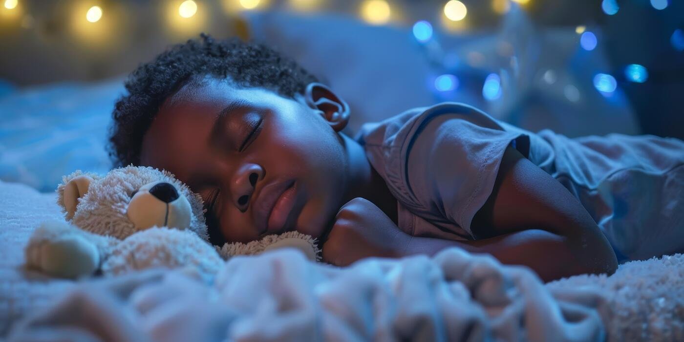 Sleeping child representing toddler sleep support from a Houston pediatric sleep consultant